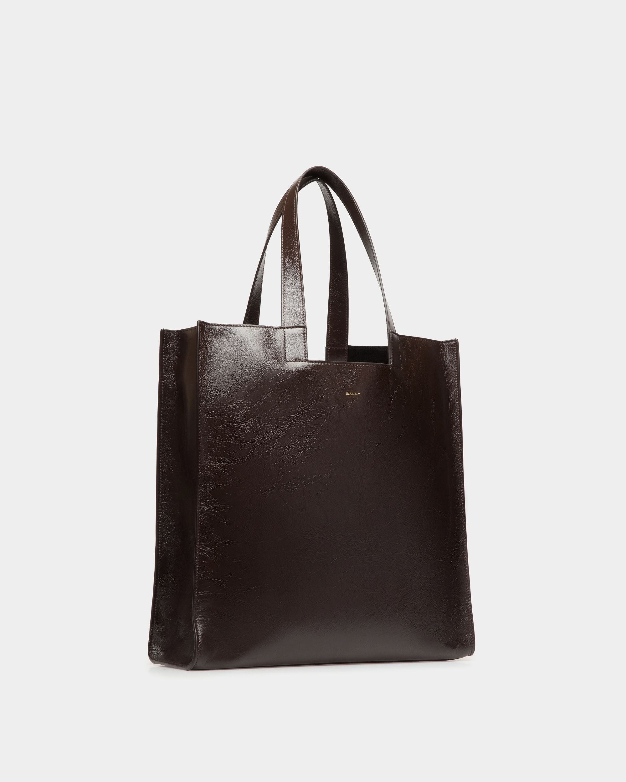 Easy Bally Tragetasche Aus Leder In Ebenholzschwarz - Herren - Bally - 03