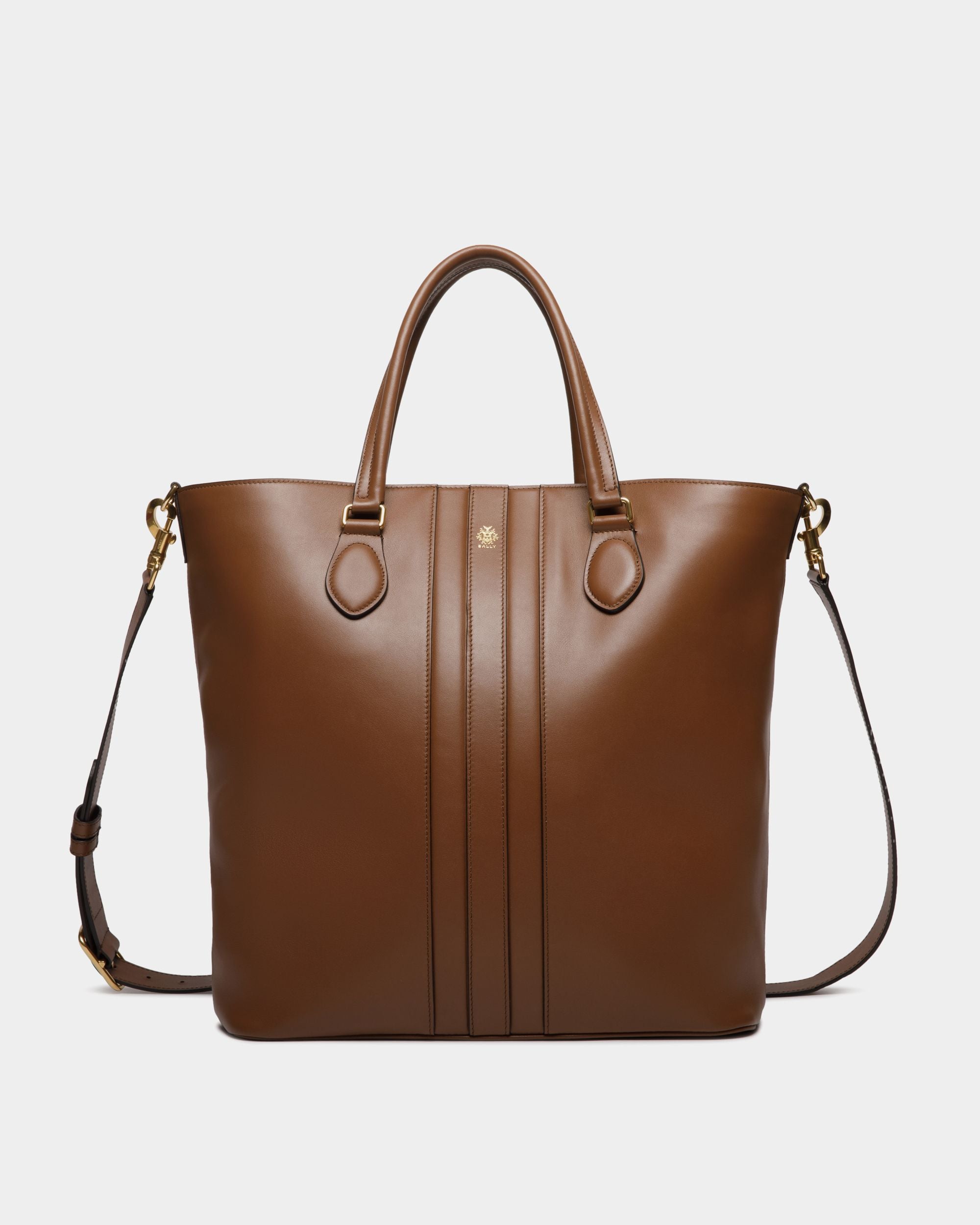 Beckett Tragetasche Aus Leder In Braun - Herren - Bally - 01
