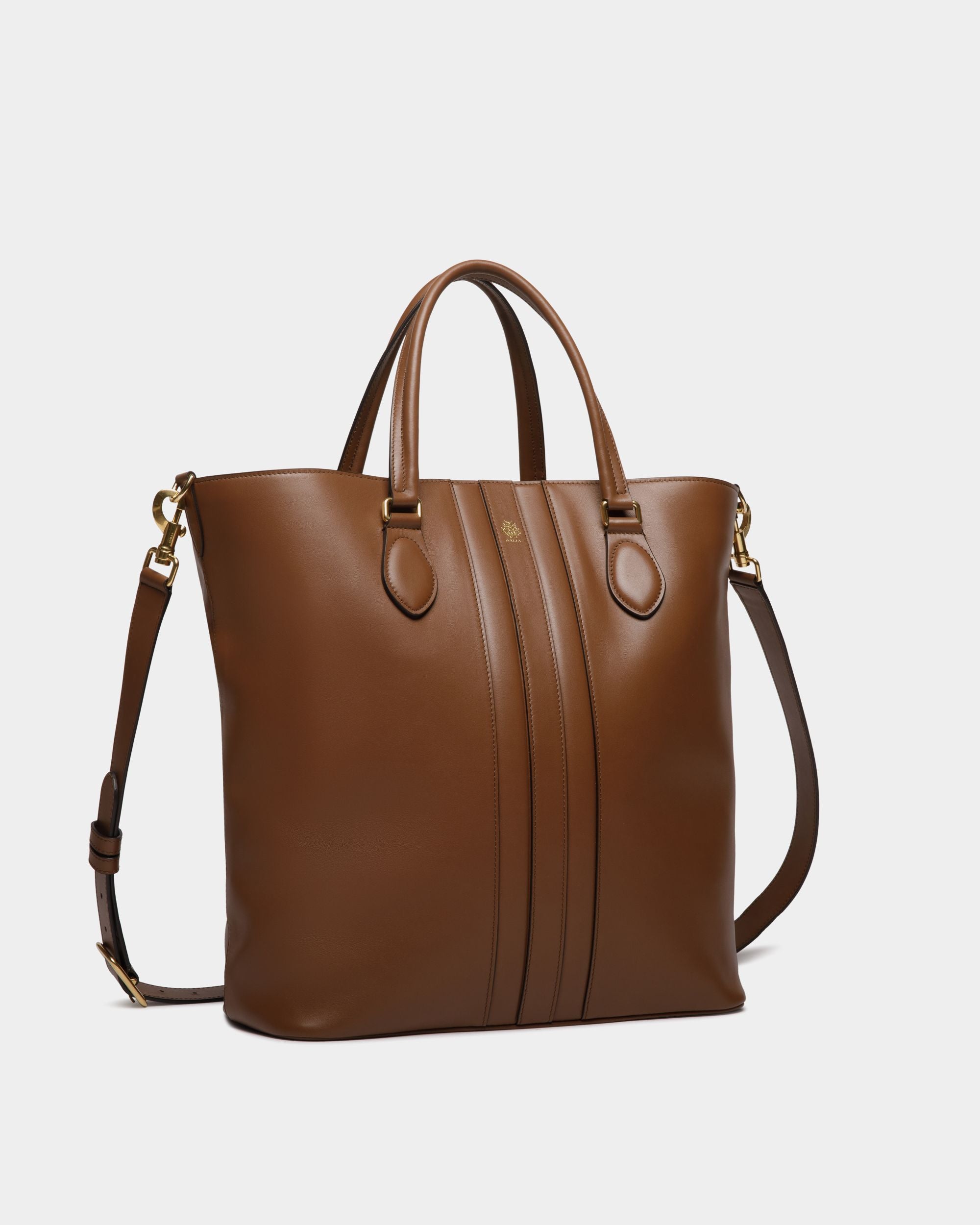 Beckett Tragetasche Aus Leder In Braun - Herren - Bally - 03