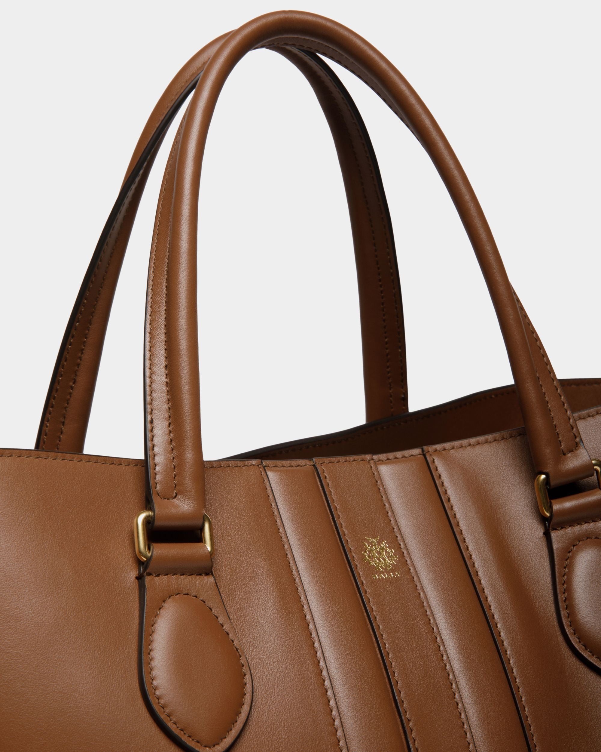 Beckett Tragetasche Aus Leder In Braun - Herren - Bally - 03