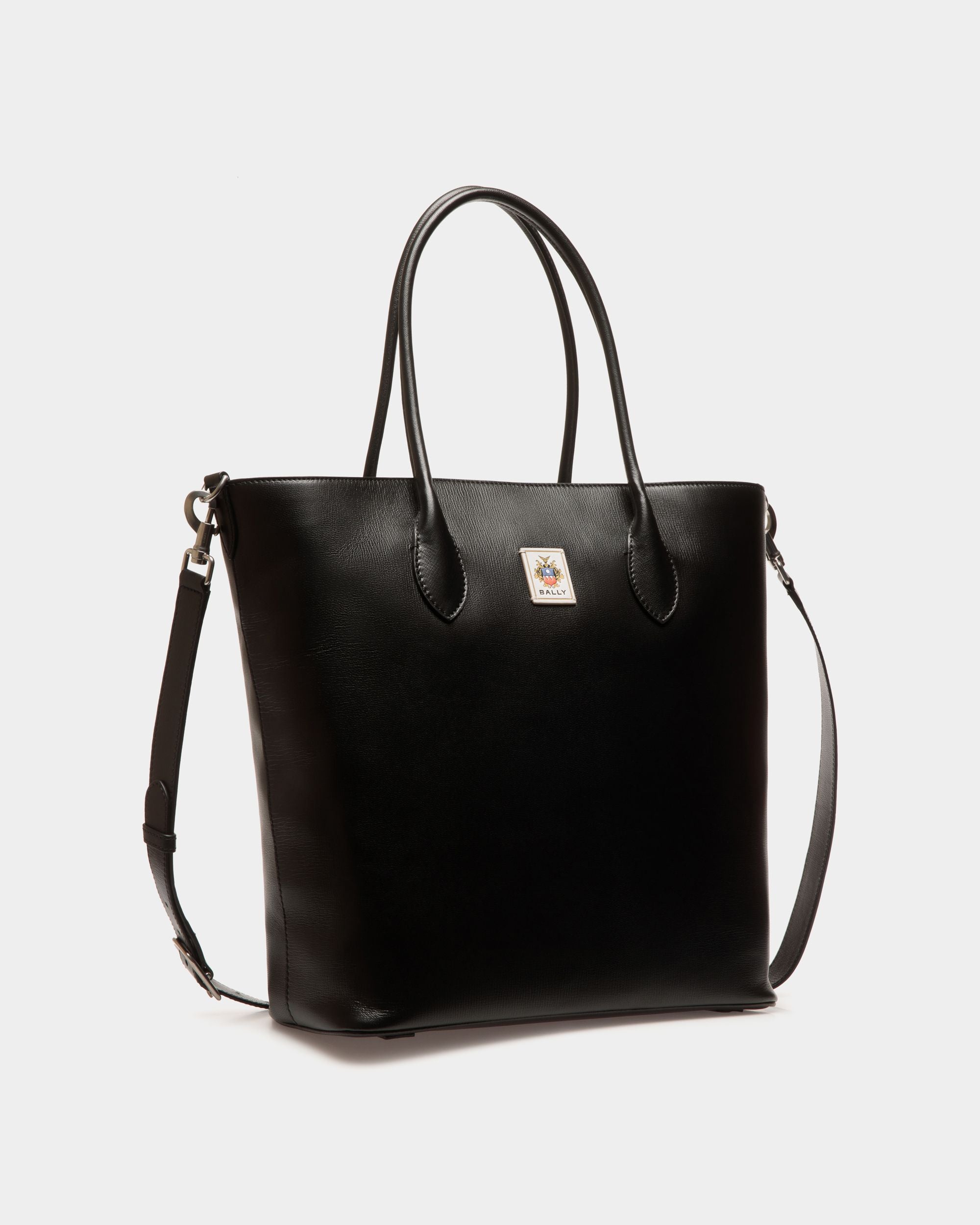 Easy Bally Tragetasche Aus Leder In Schwarz - Herren - Bally - 04