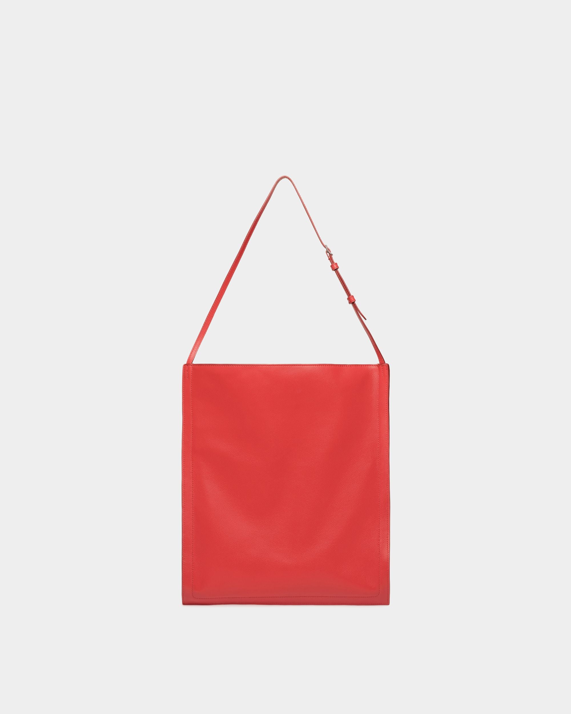 Beckett Tragetasche Aus Leder In Rot - Herren - Bally - 02