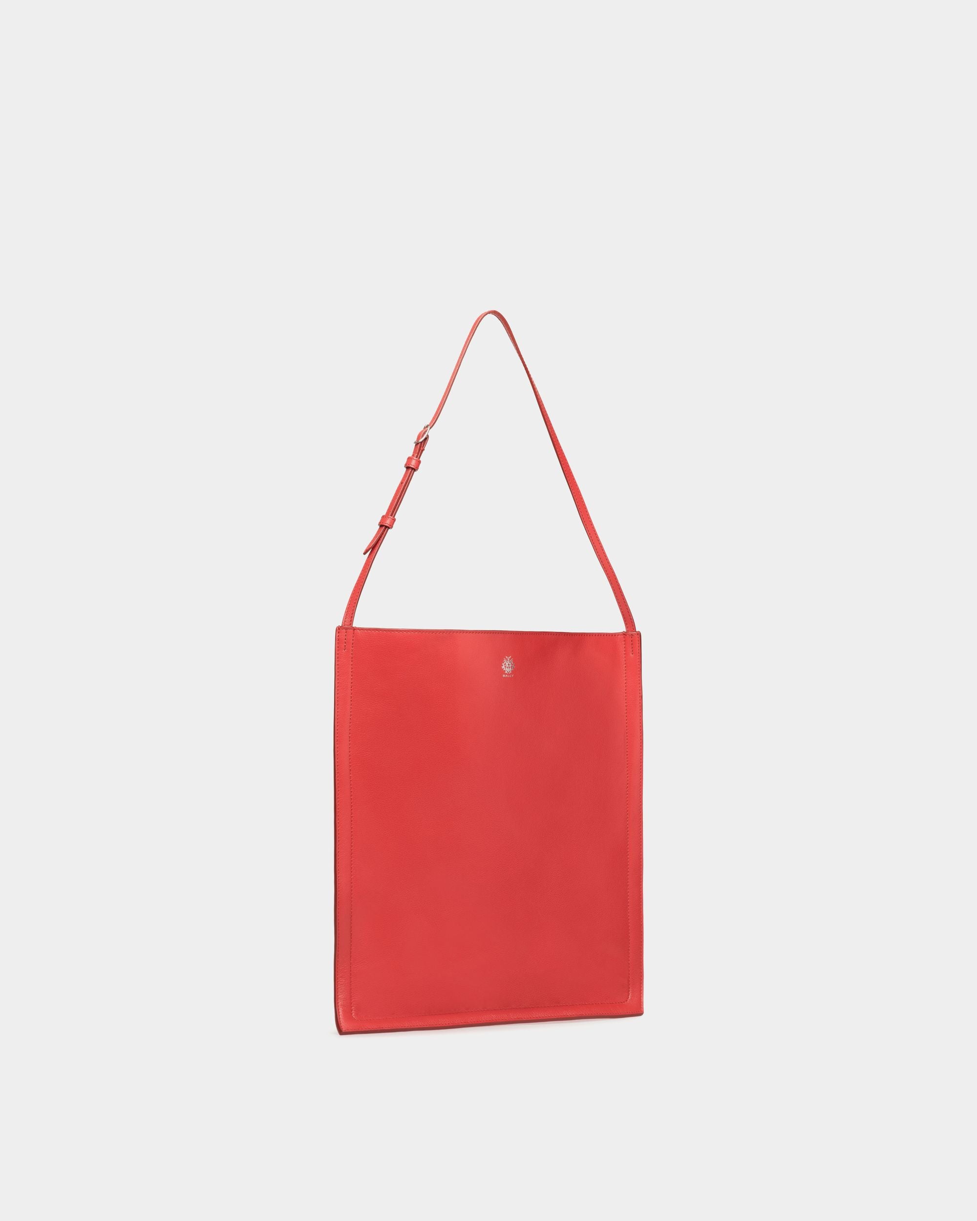Beckett Tragetasche Aus Leder In Rot - Herren - Bally - 03
