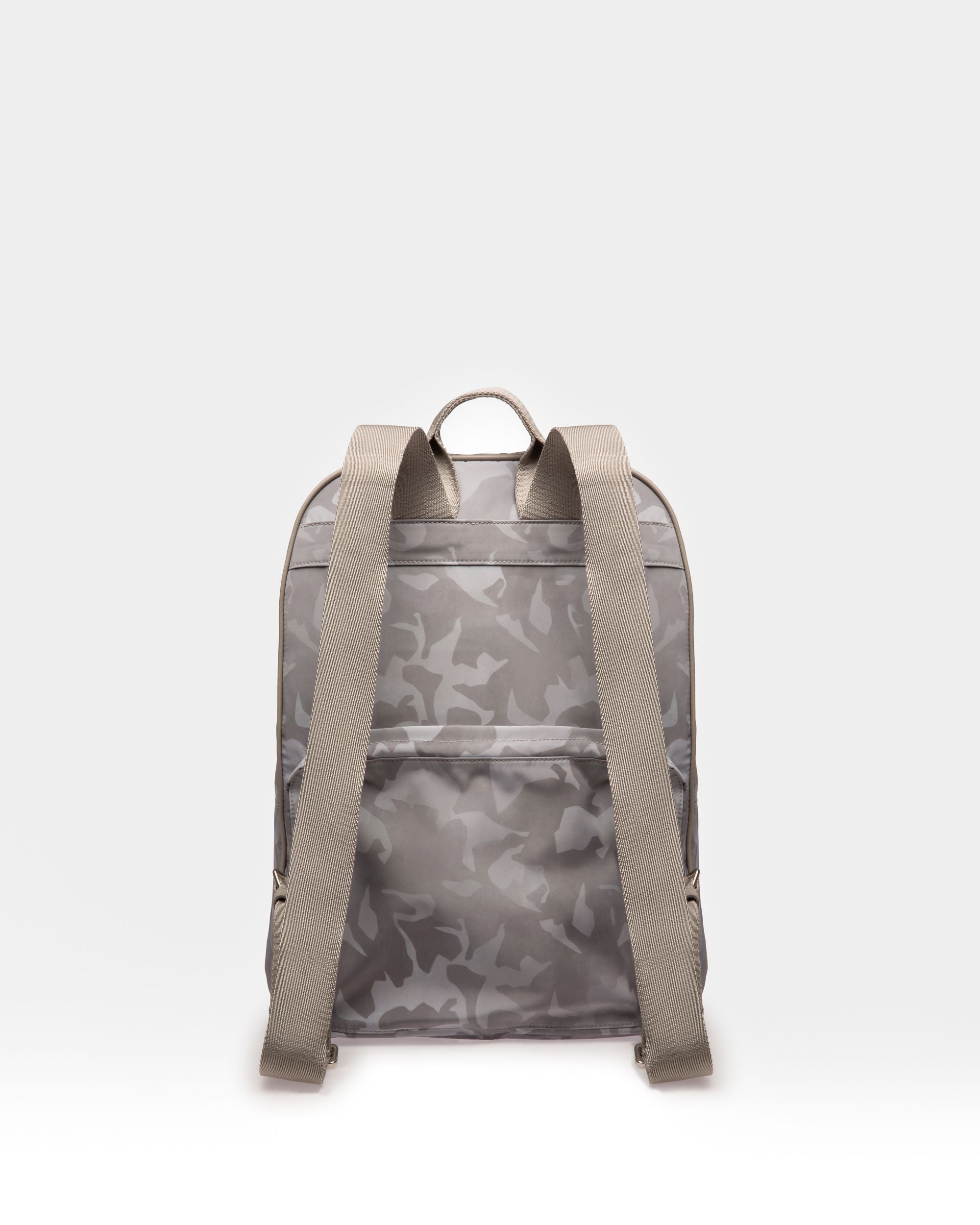 Fixie Rucksack Aus Steingrauem Nylon - Herren - Bally - 02