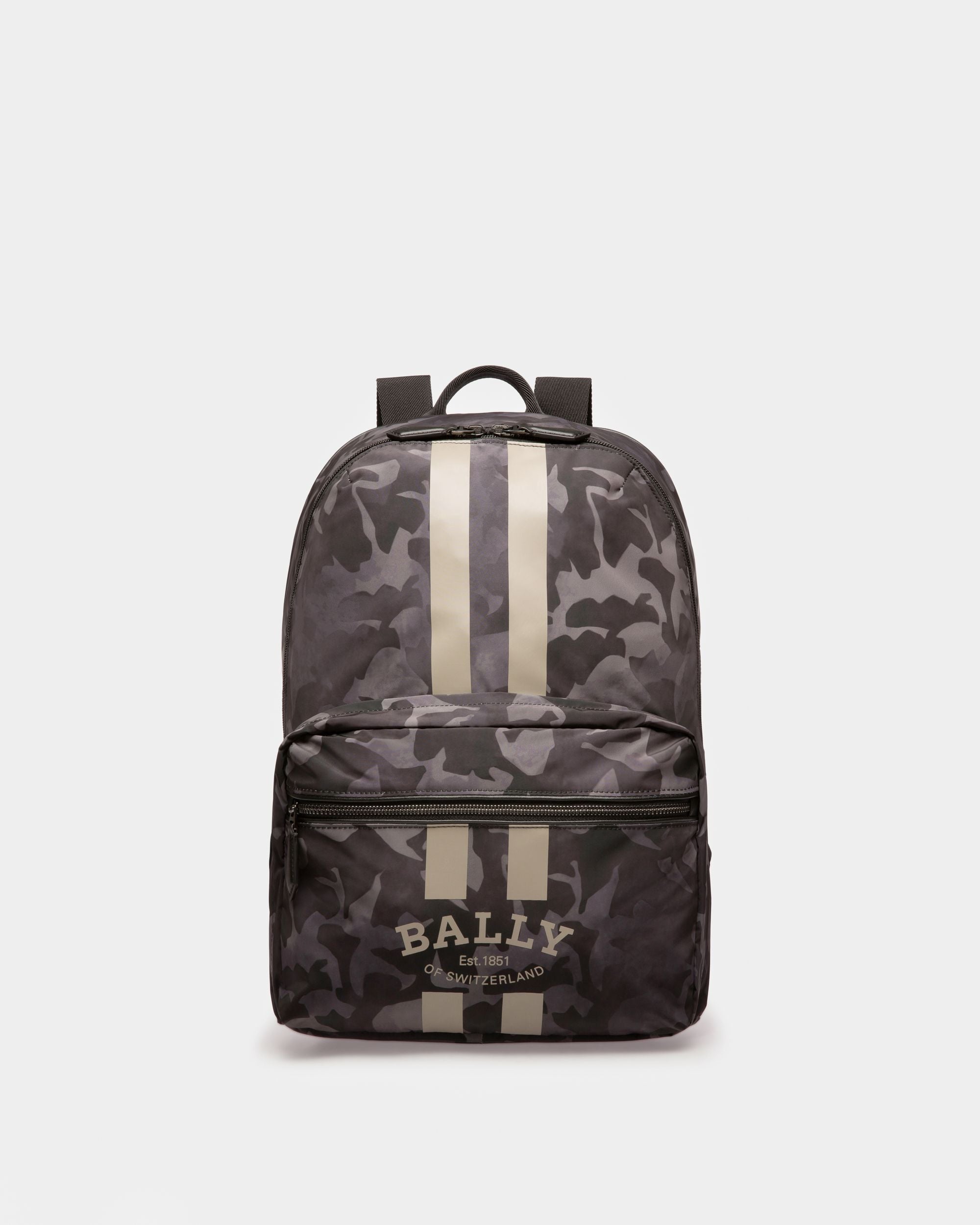 Fixie Rucksack Aus Schwarzem Nylon - Herren - Bally - 01