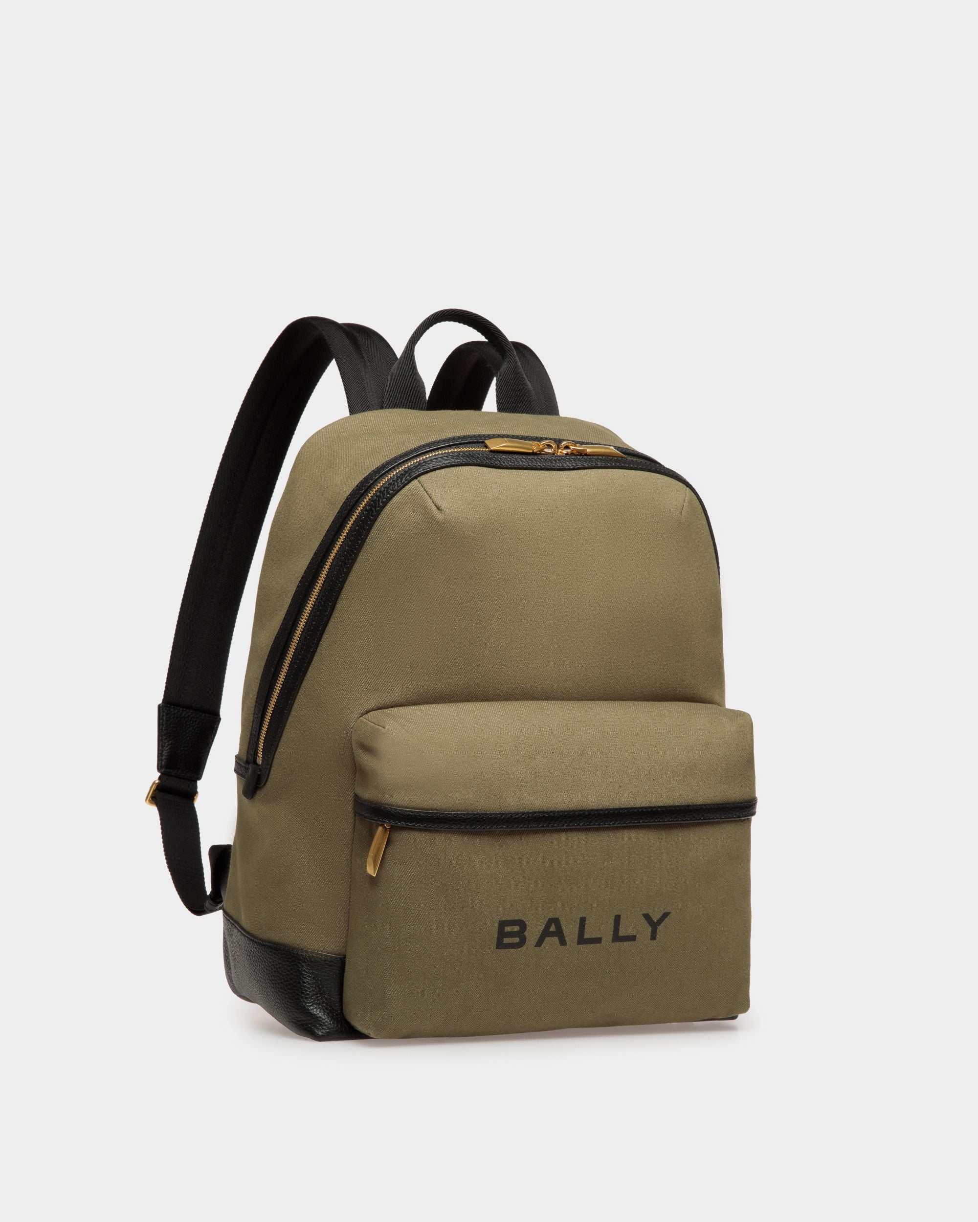 Bar Rucksack Aus Canvas Und Leder - Herren - Bally - 03
