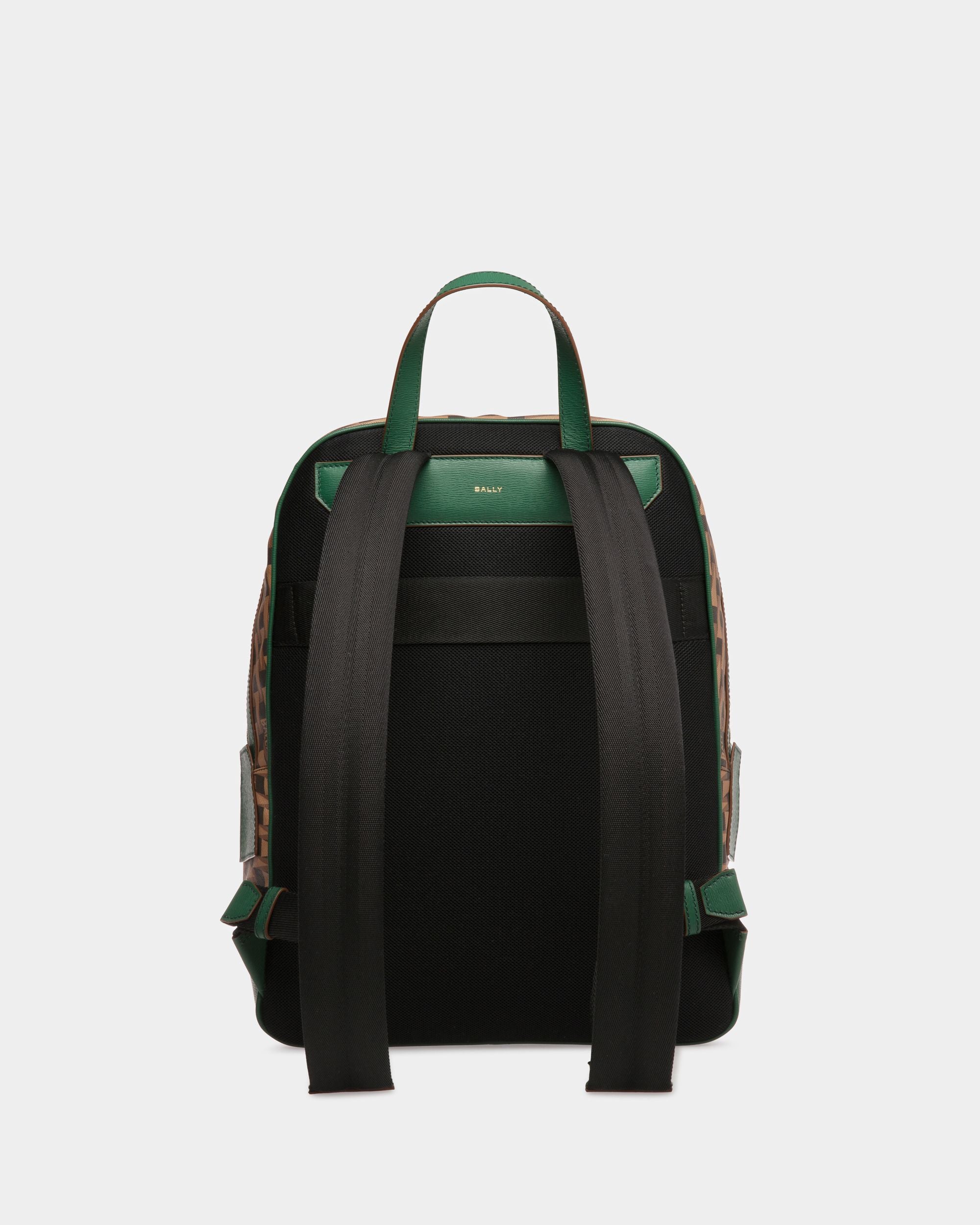 Pennant Rucksack Aus Leder und TPU in Desert und Kaki - Herren - Bally - 02