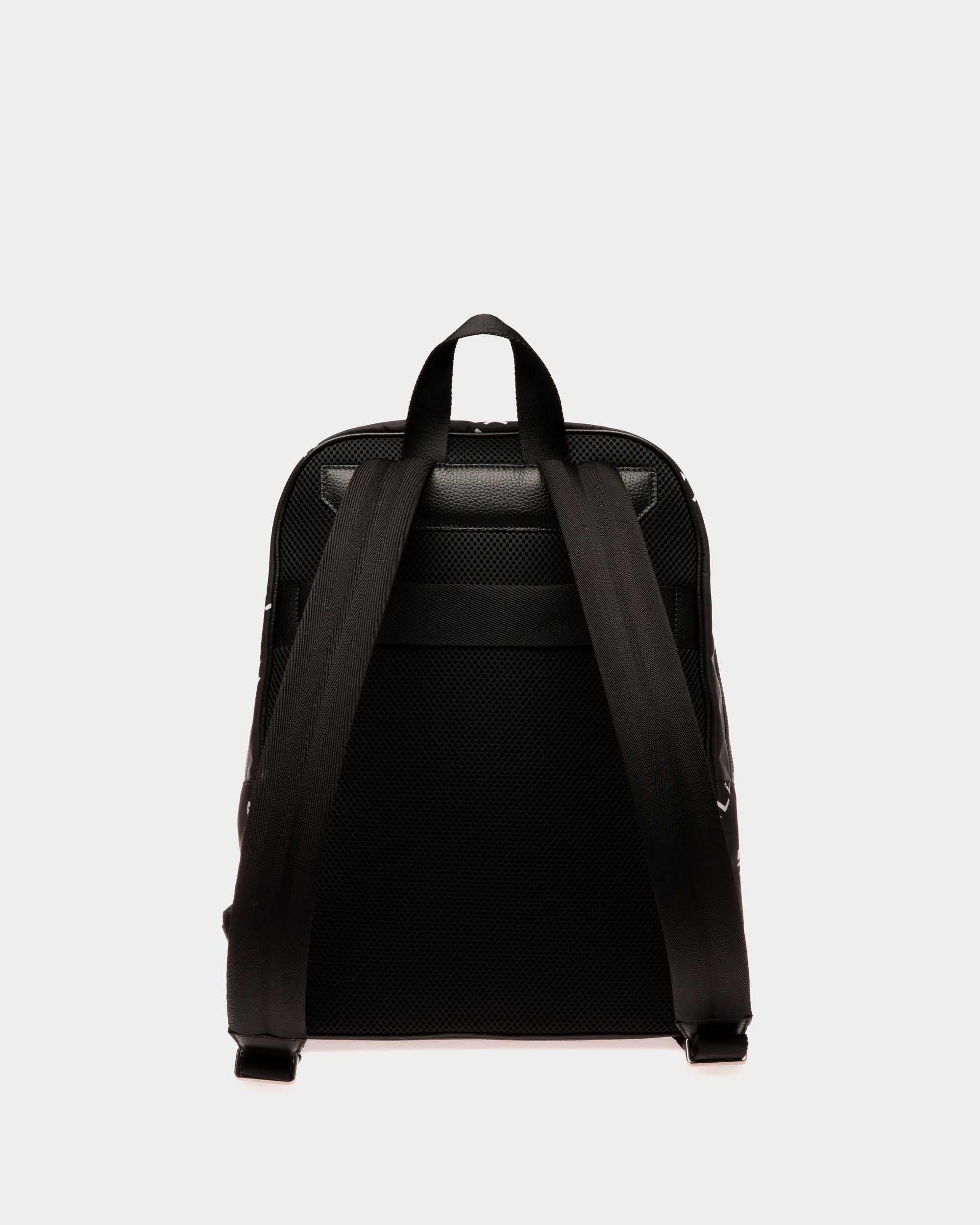 Code Backpack In Black Nylon - Herren - Bally - 02