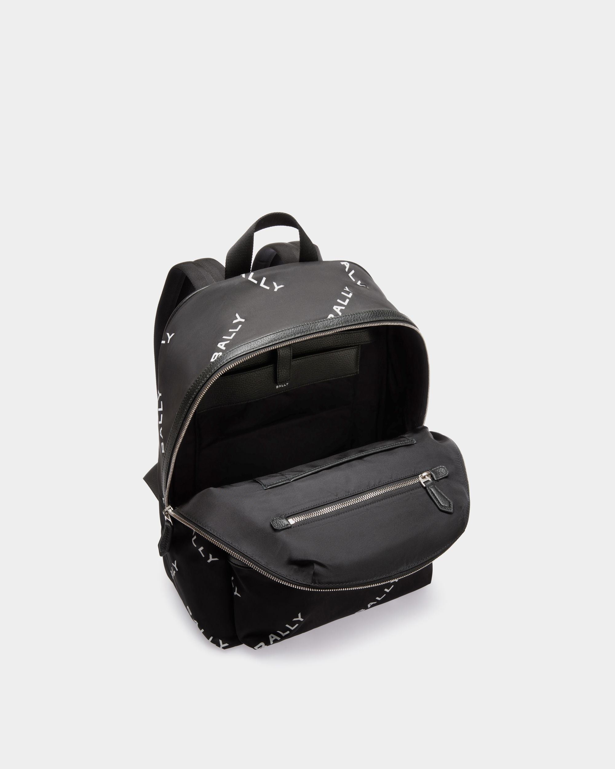 Code Backpack In Black Nylon - Herren - Bally - 04