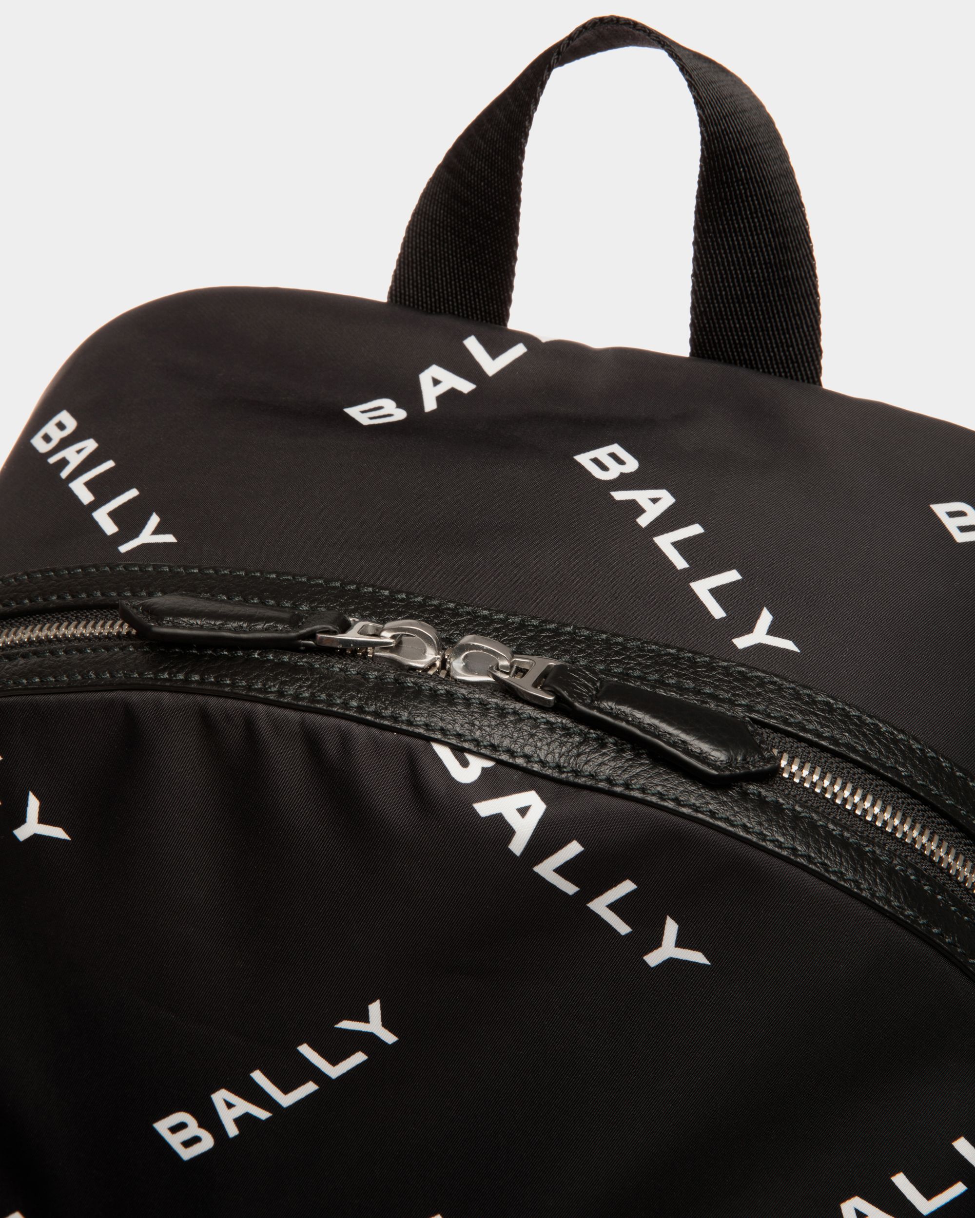 Code Backpack In Black Nylon - Herren - Bally - 05