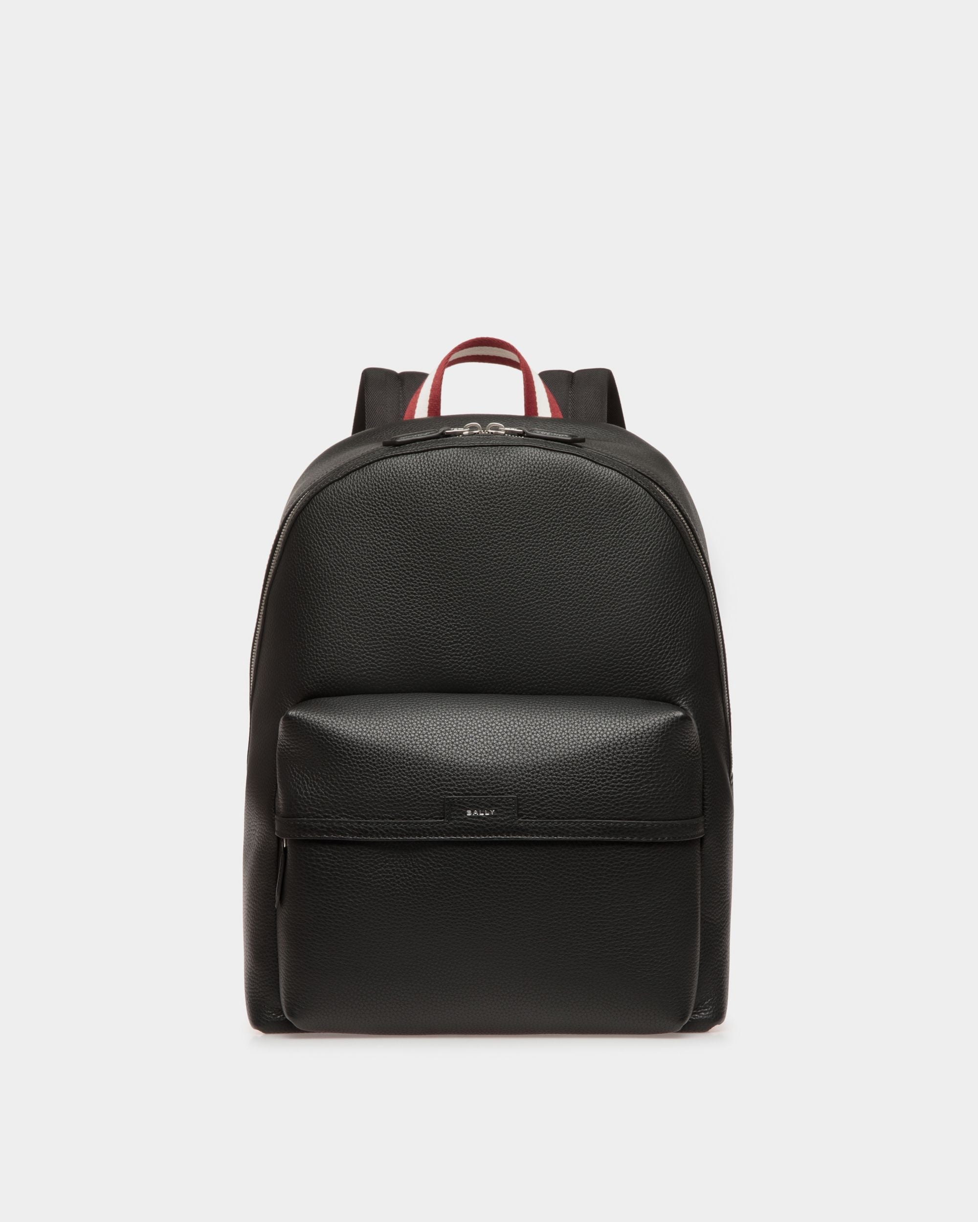 Code Rucksack Aus Genarbtem Leder In Schwarz - Herren - Bally - 01
