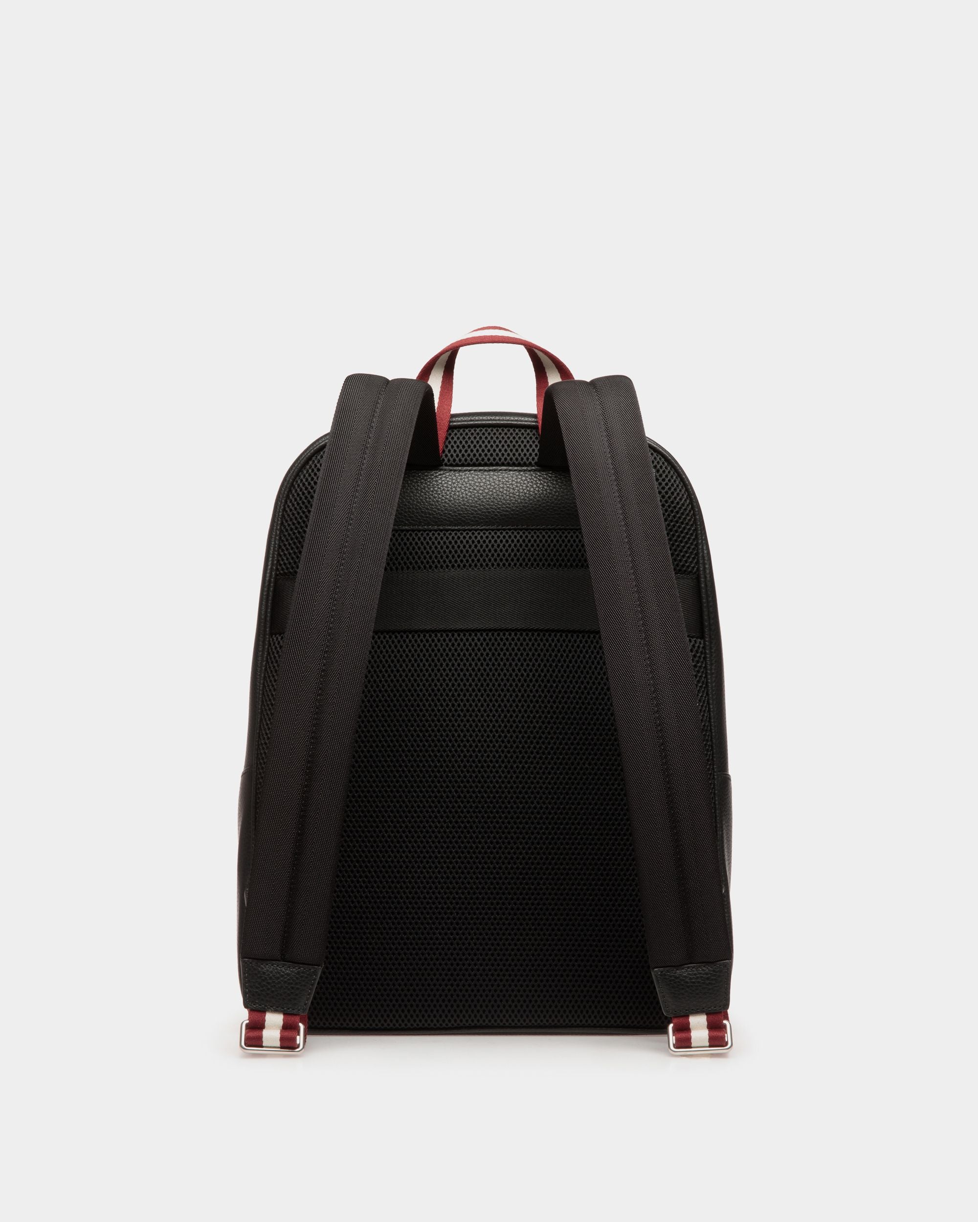 Code Rucksack Aus Genarbtem Leder In Schwarz - Herren - Bally - 03