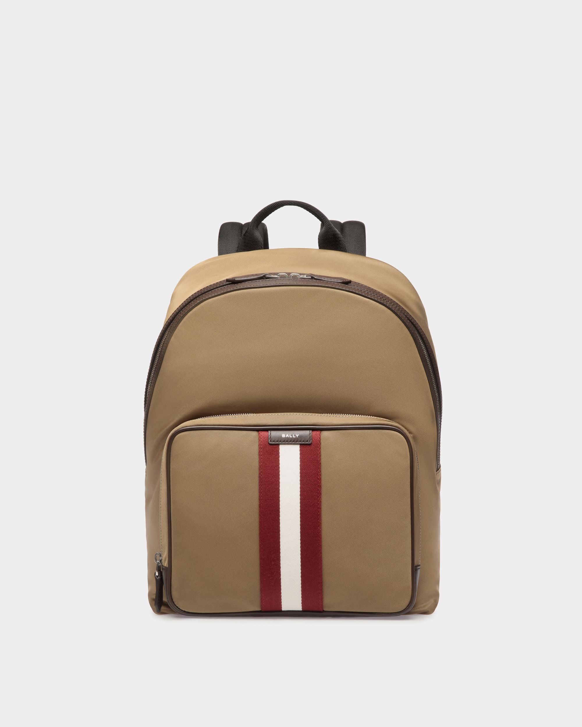 Code Rucksack Aus Nylon In Camel - Herren - Bally - 01