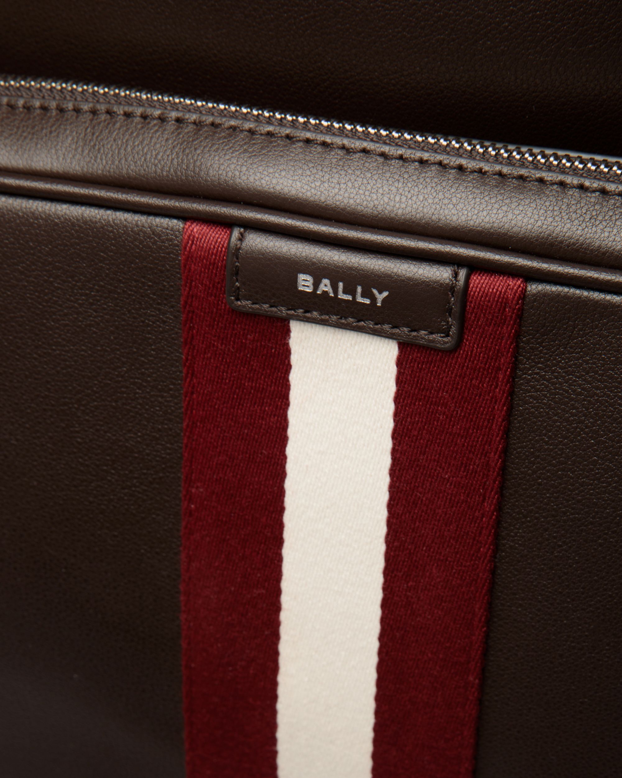 Code Rucksack Aus Leder In Ebenholz - Herren - Bally - 06