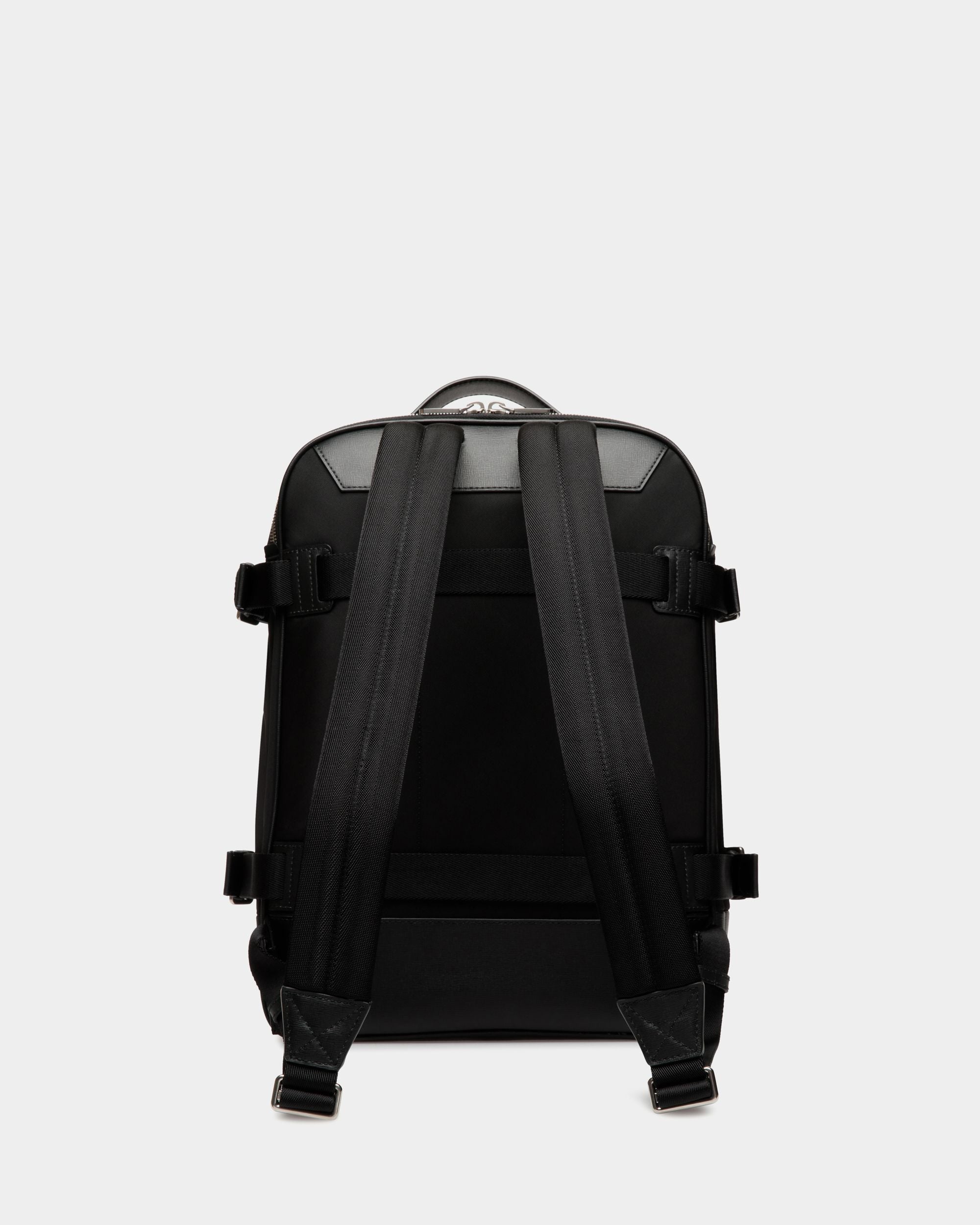 Vogel Rucksack Aus Nylon Und Recyceltem Leder In Schwarz - Herren - Bally - 02