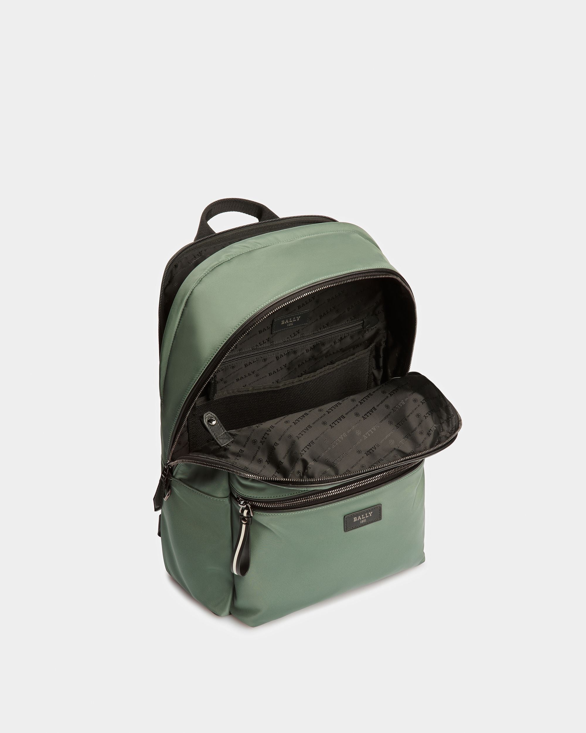 Ferey Rucksack Aus Nylon In Salbeigrün - Herren - Bally - 04