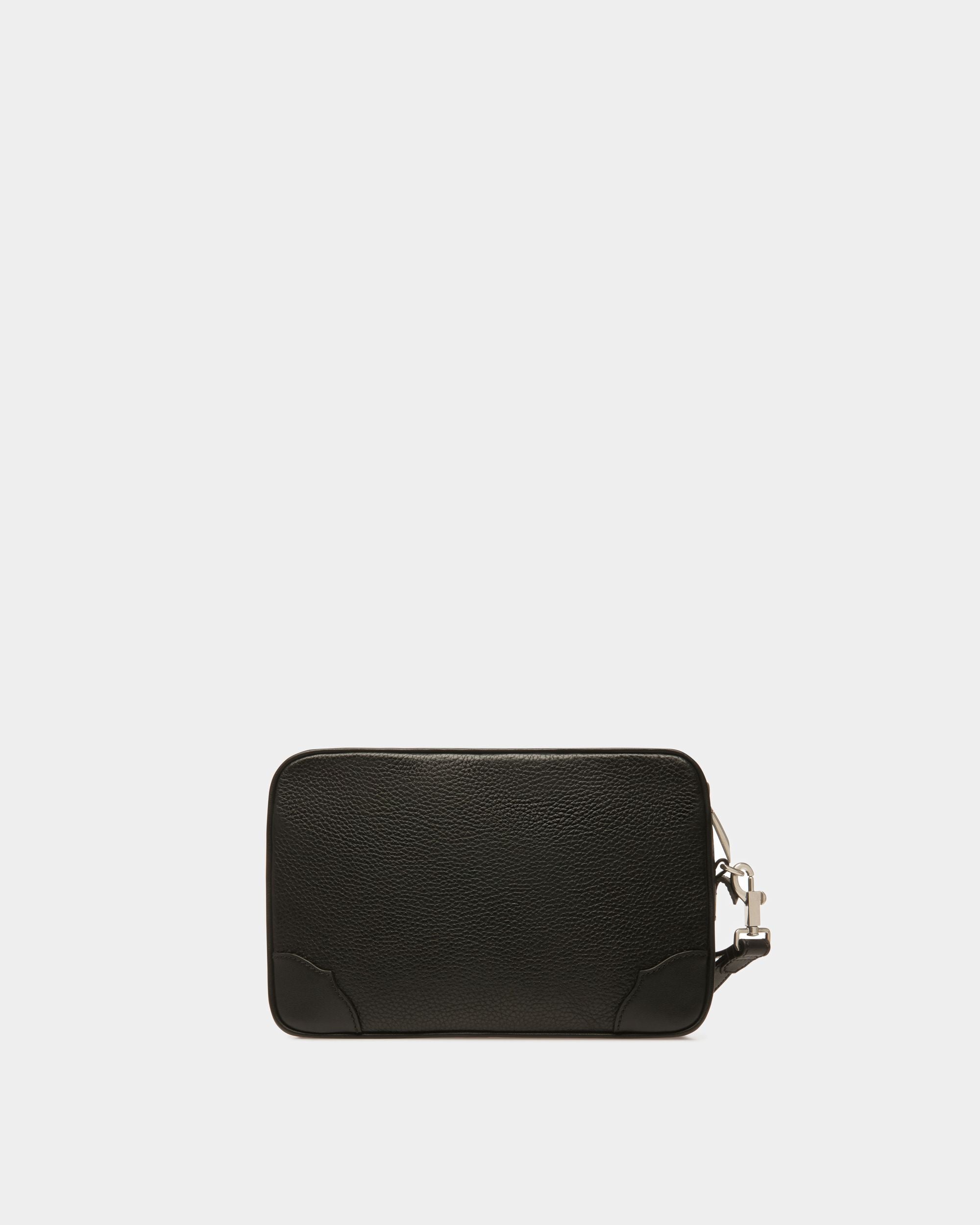 Ribbon Clutch Aus Leder in Schwarz - Herren - Bally - 02