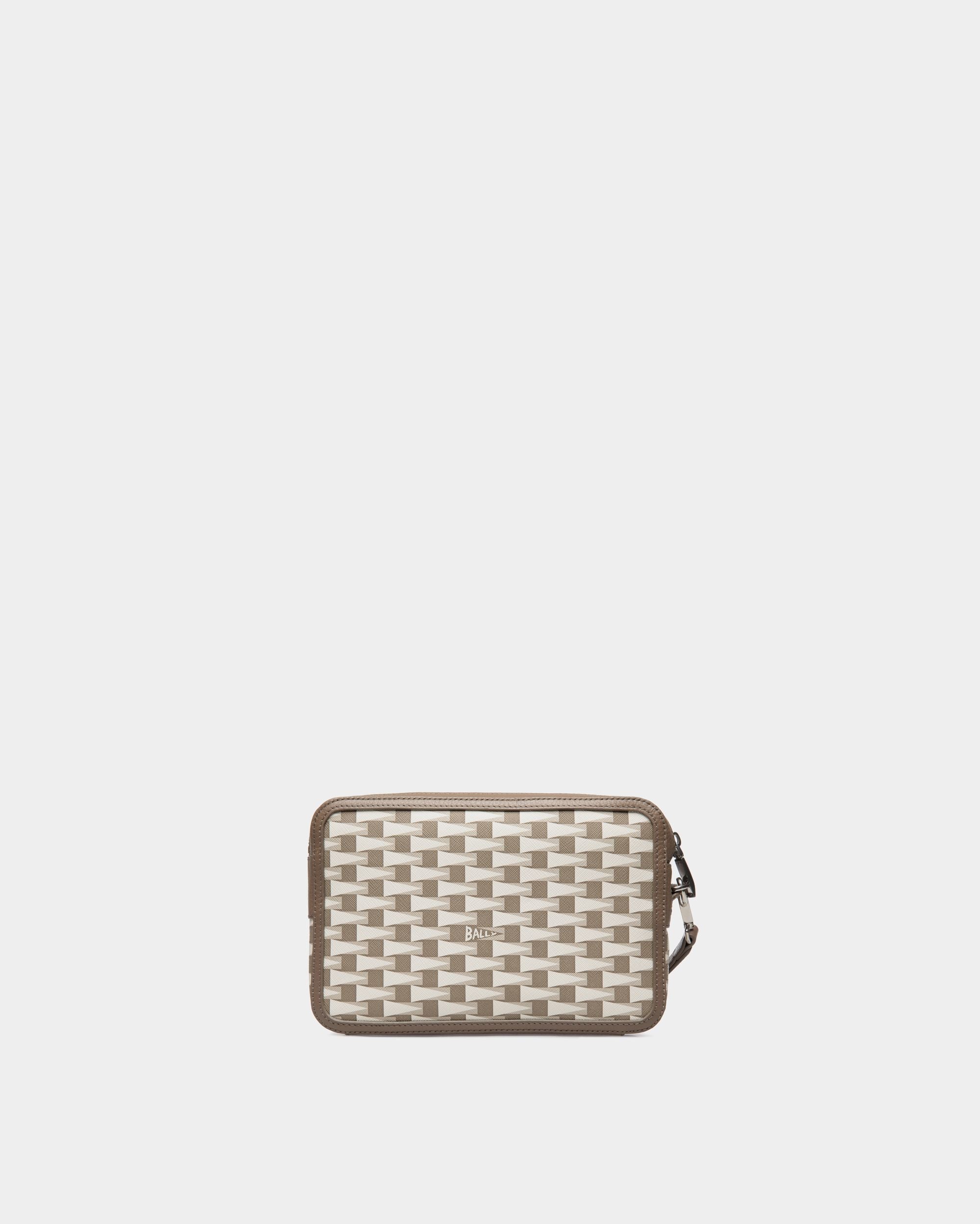 Pennant Clutch In Taupe - Herren - Bally - 02