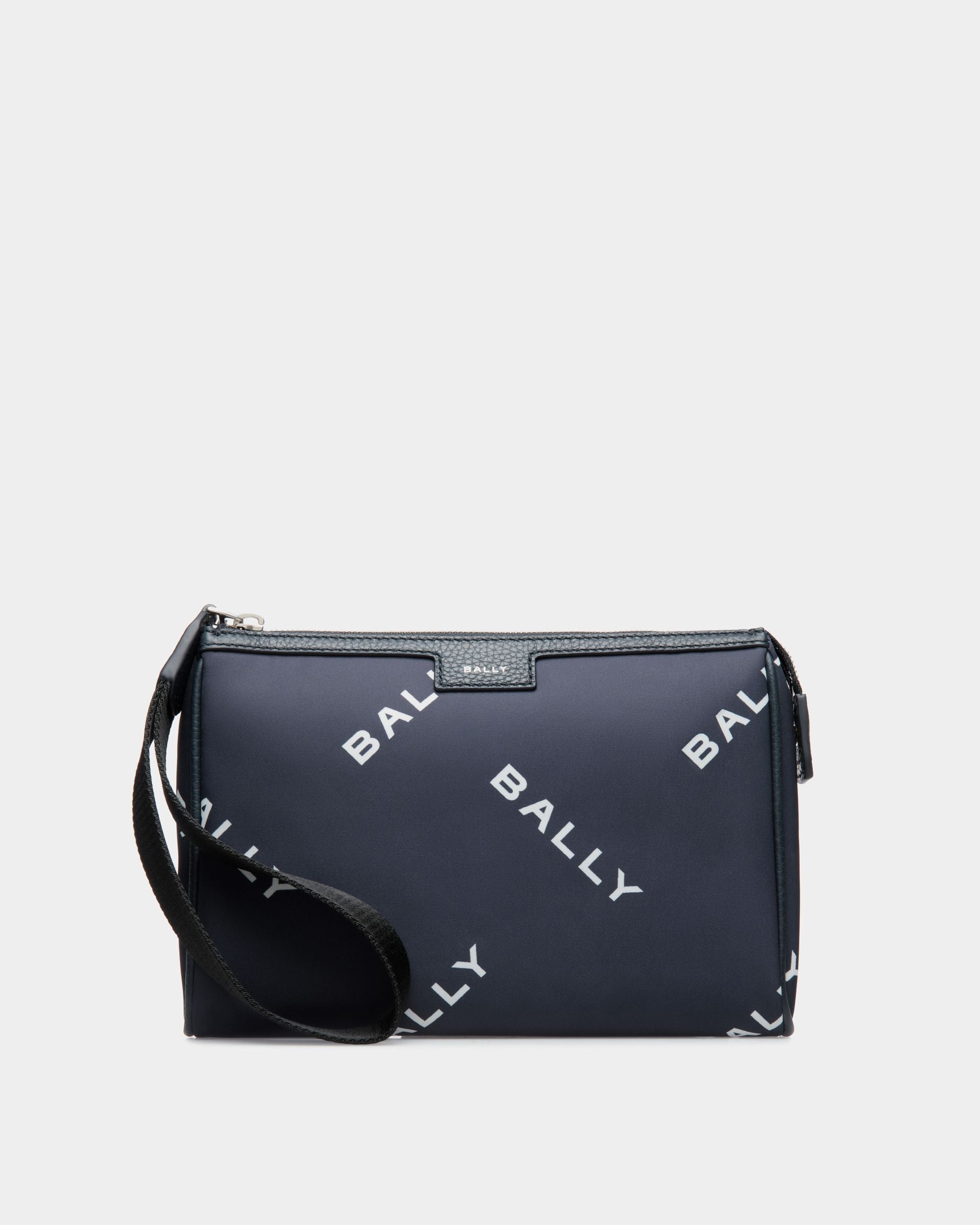 Code Pochette Aus Nylon In Navy Blue - Herren - Bally - 01