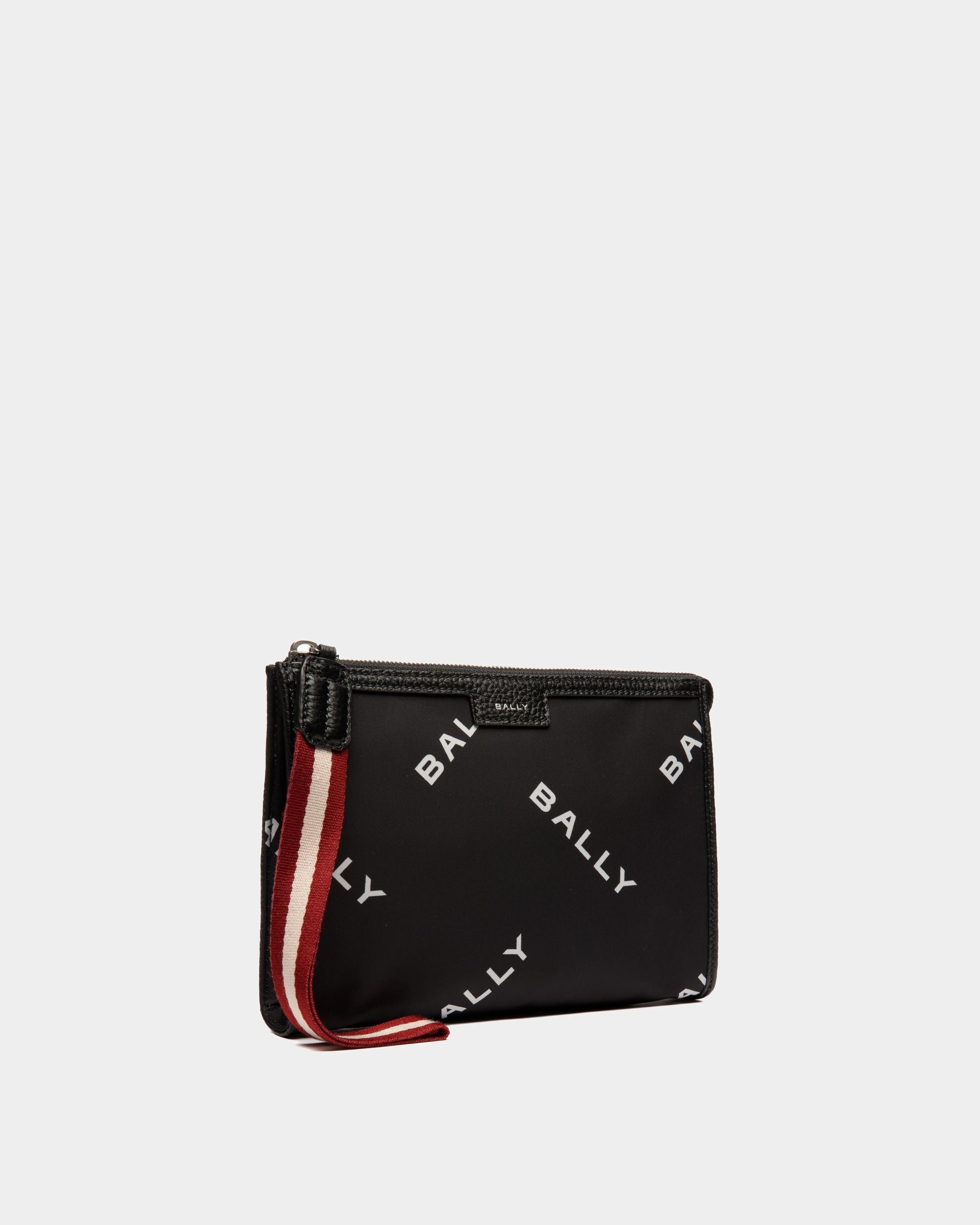 Code Pochette Aus Schwarzem Nylon - Herren - Bally - 03