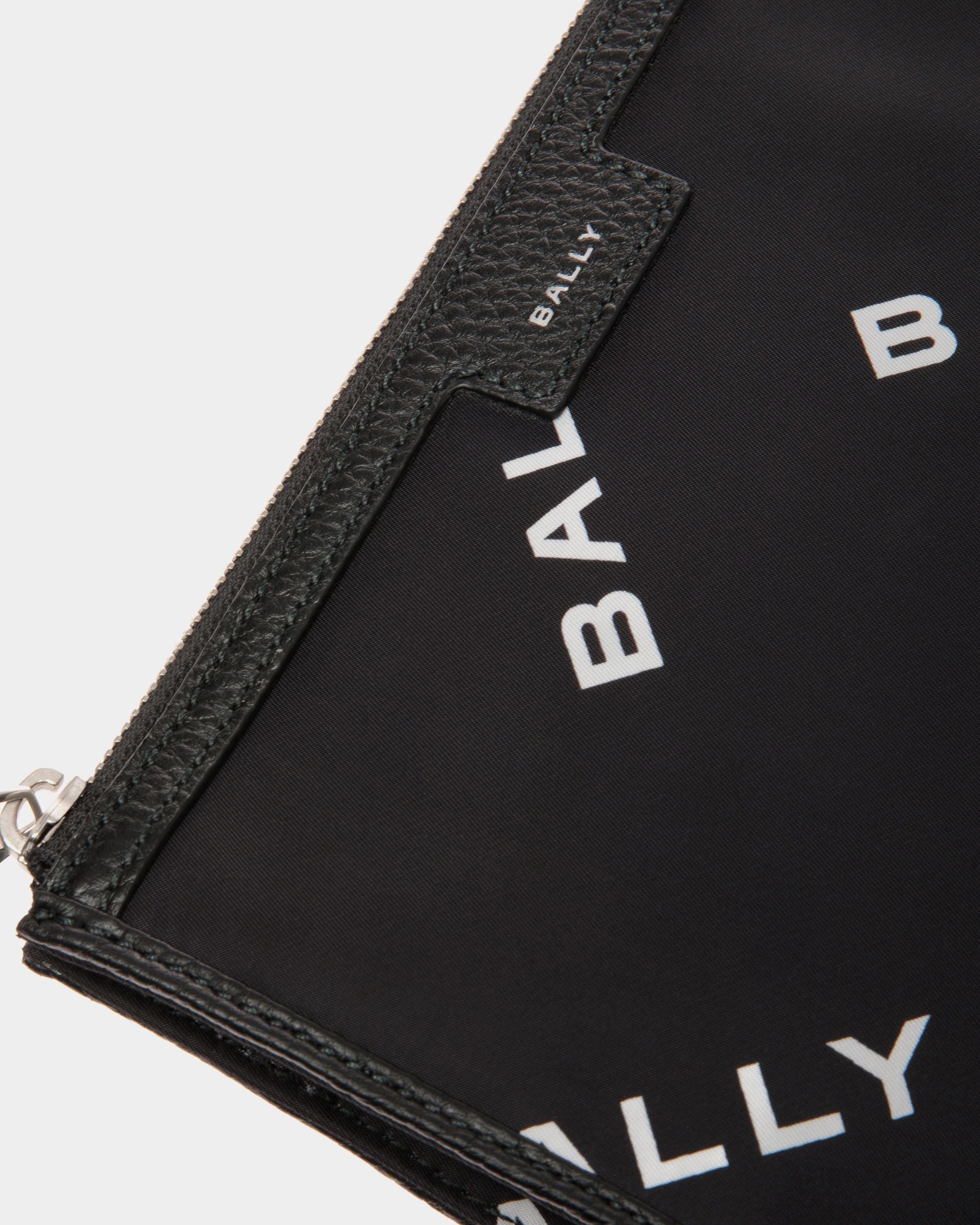 Code Pochette Aus Schwarzem Nylon - Herren - Bally - 05