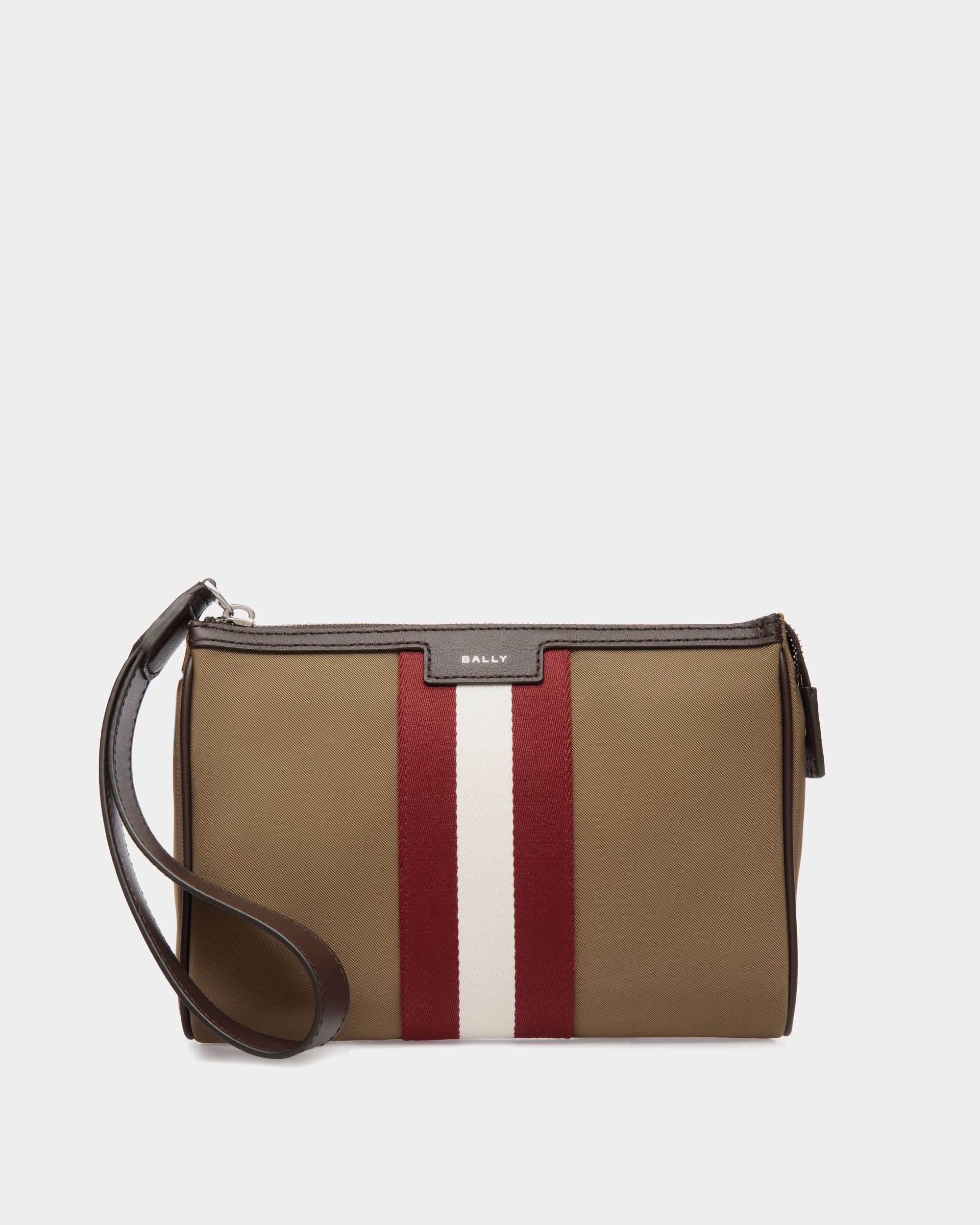 Code Pochette Aus Nylon In Camel - Herren - Bally - 01