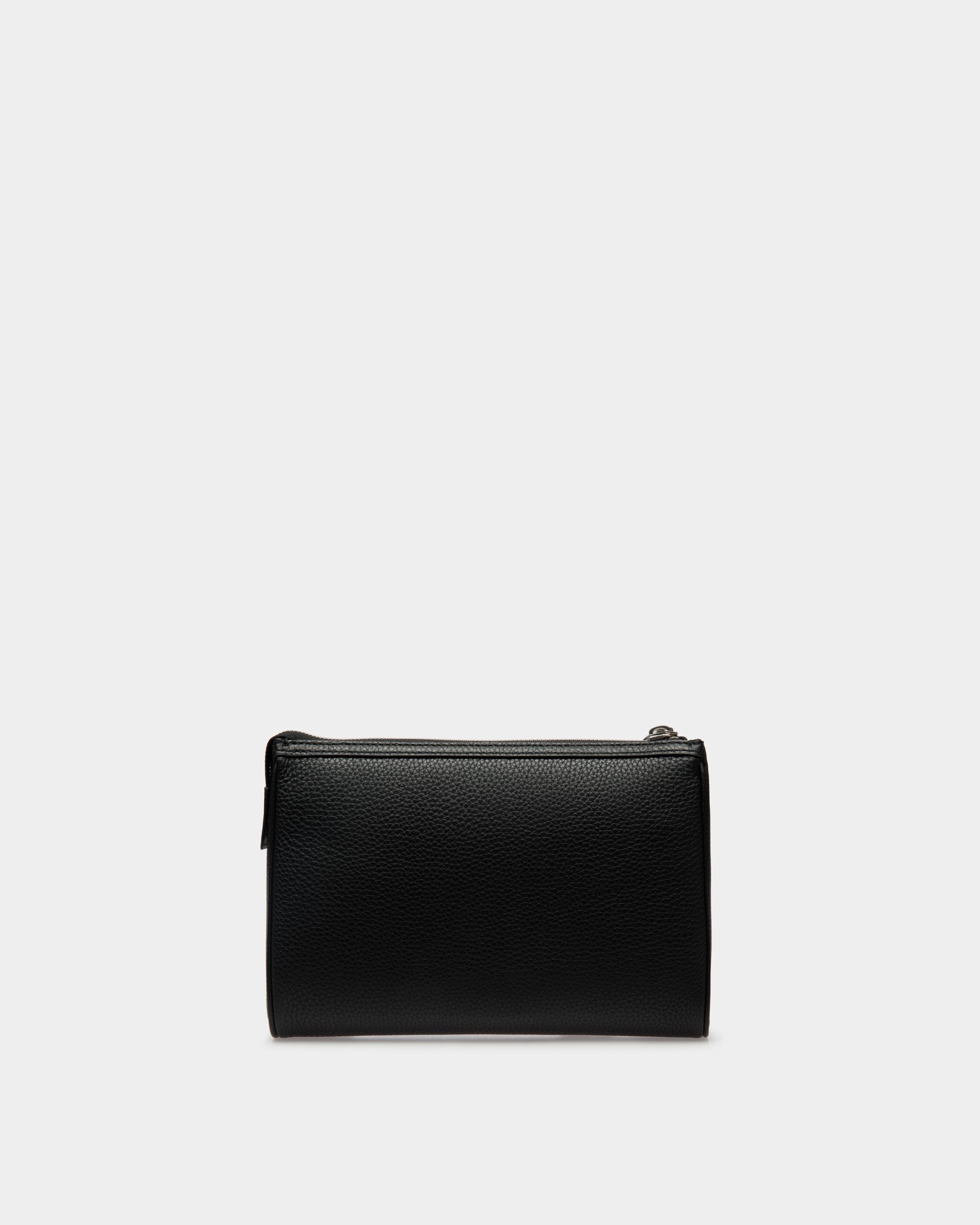 Code Pochette Aus Genarbtem Leder In Schwarz - Herren - Bally - 03