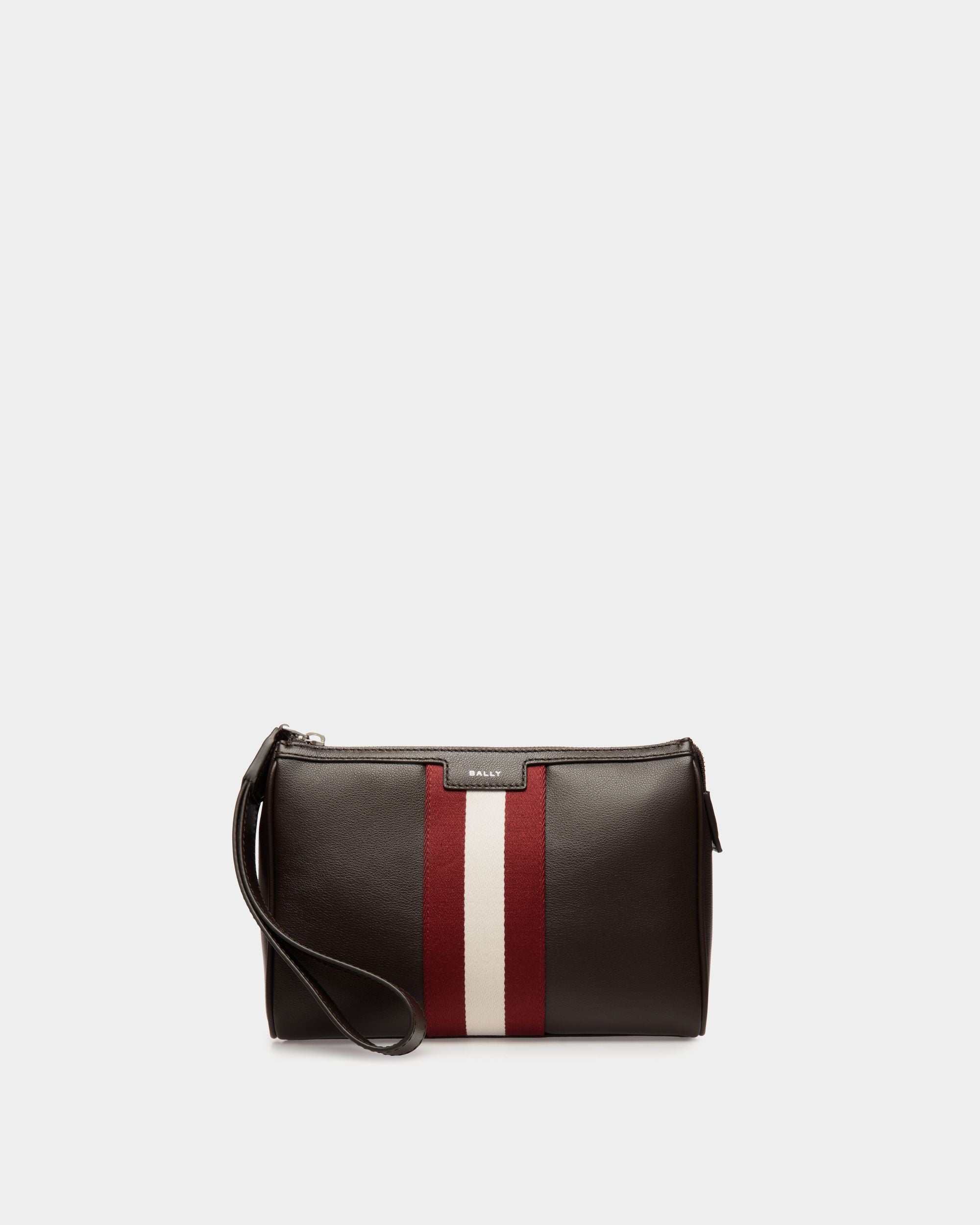 Code Pochette Aus Leder In Ebenholz - Herren - Bally - 01