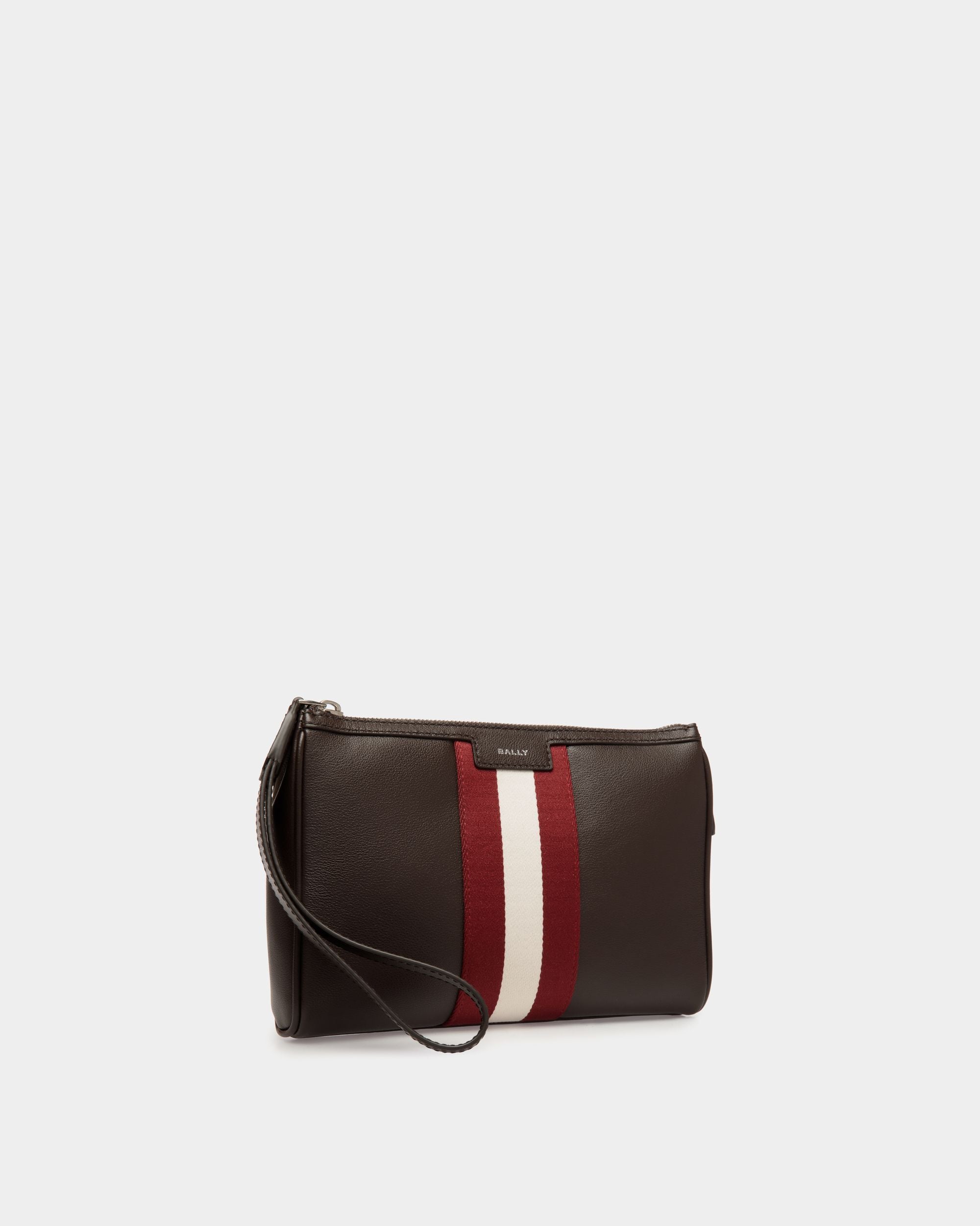 Code Pochette Aus Leder In Ebenholz - Herren - Bally - 04