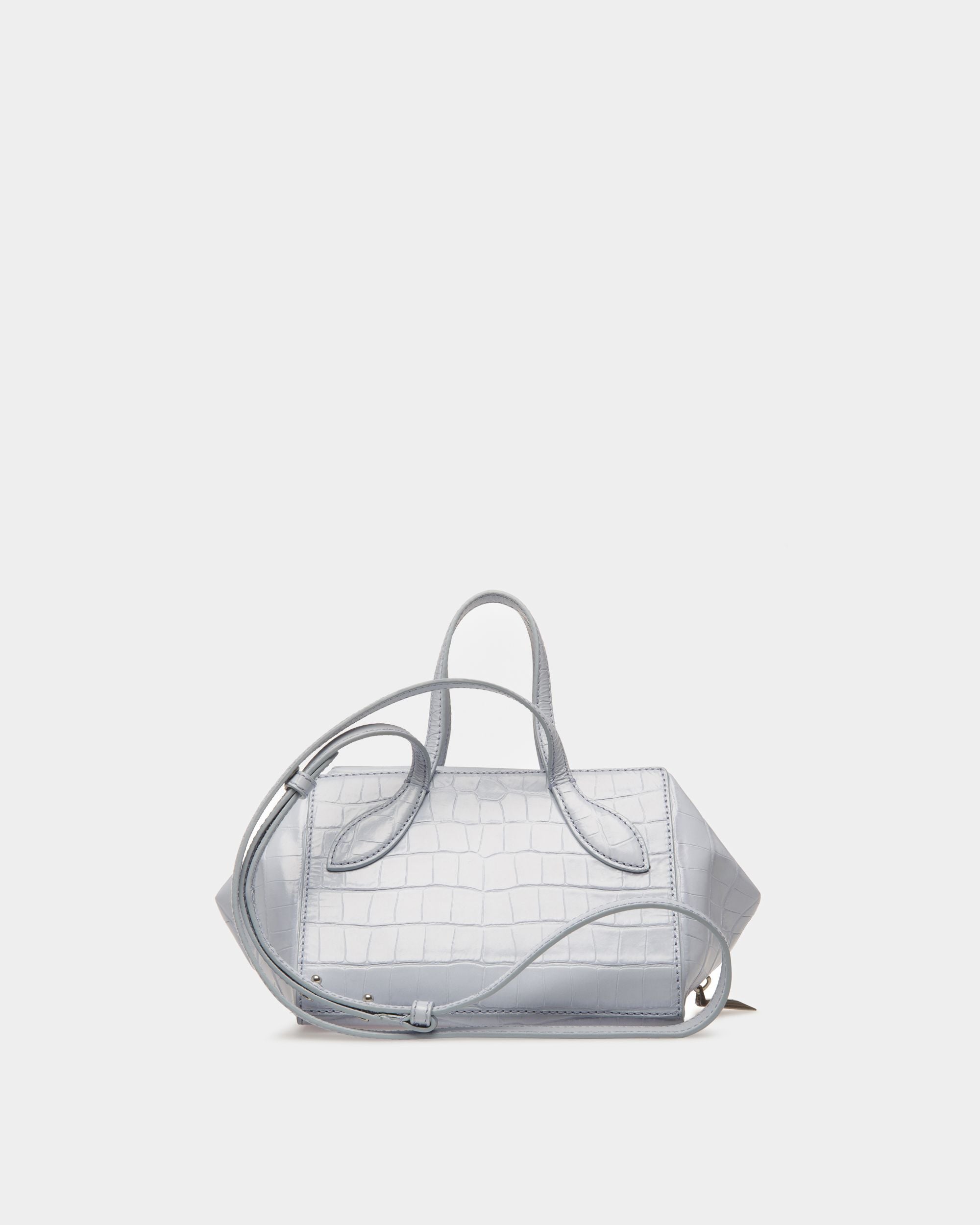 Cal Umhängetasche Aus Leder In Light Poolside - Herren - Bally - 02