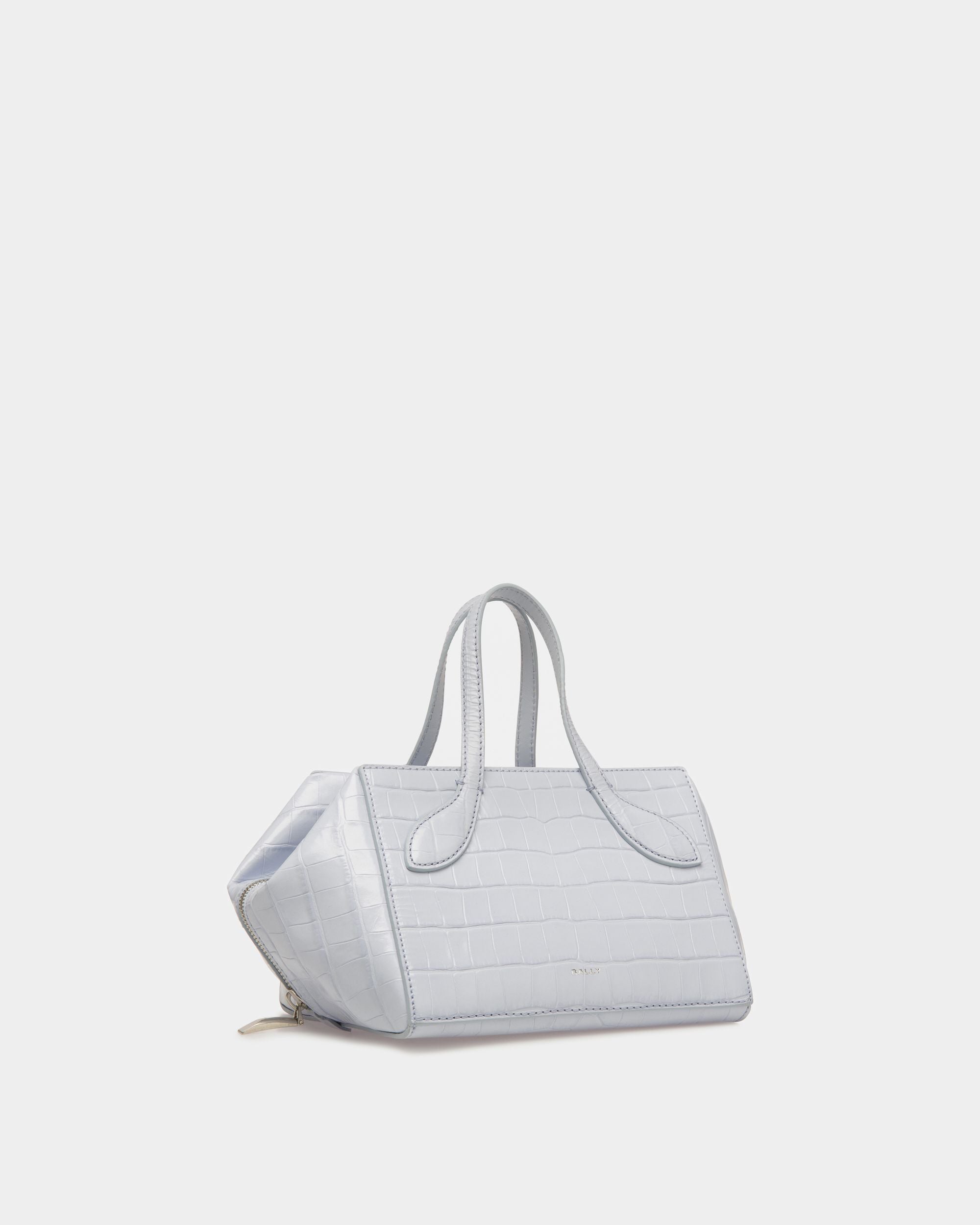 Cal Umhängetasche Aus Leder In Light Poolside - Herren - Bally - 03