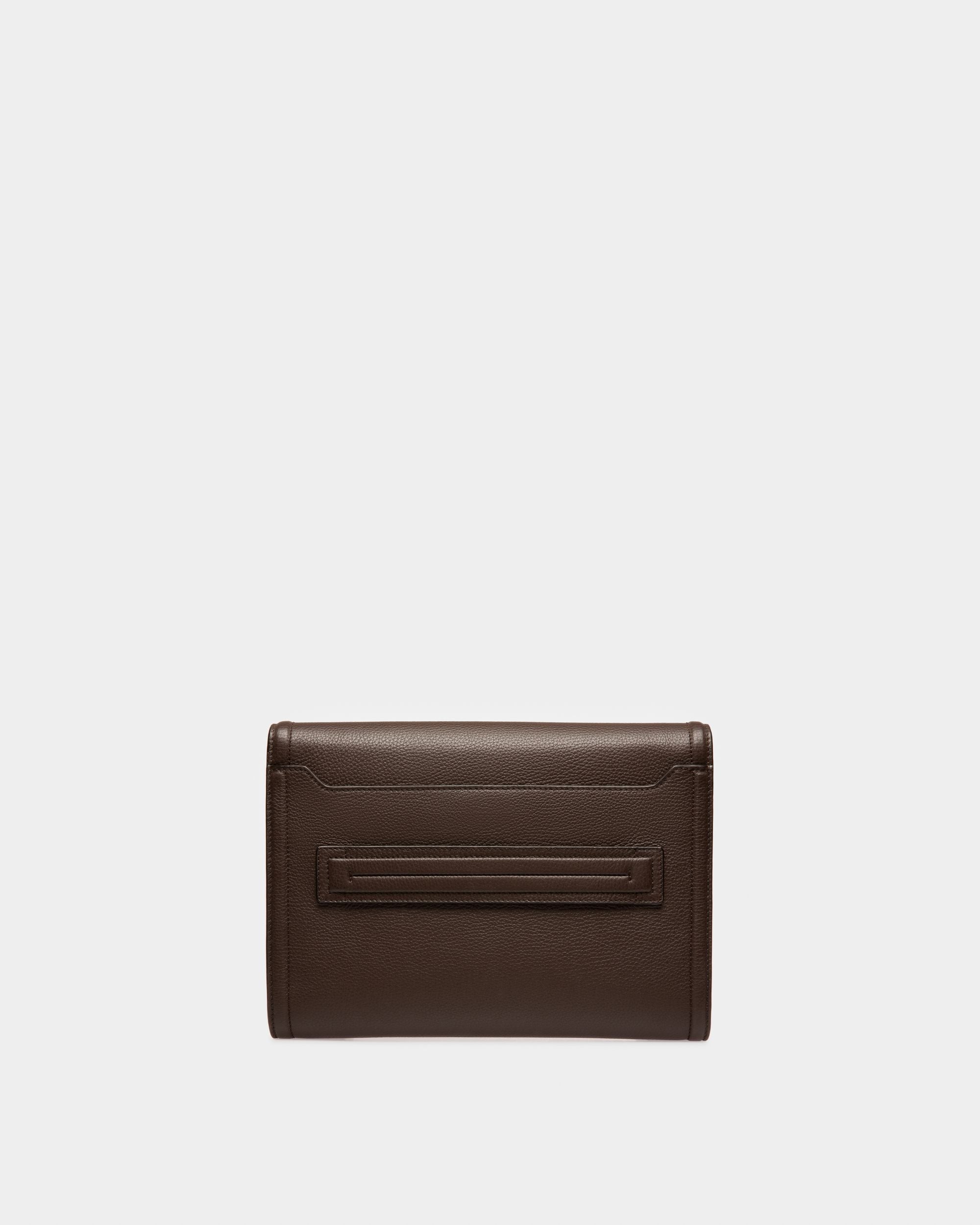 Soryan Dokumentenmappe Aus Ebenholzbraunem Leder - Herren - Bally - 03
