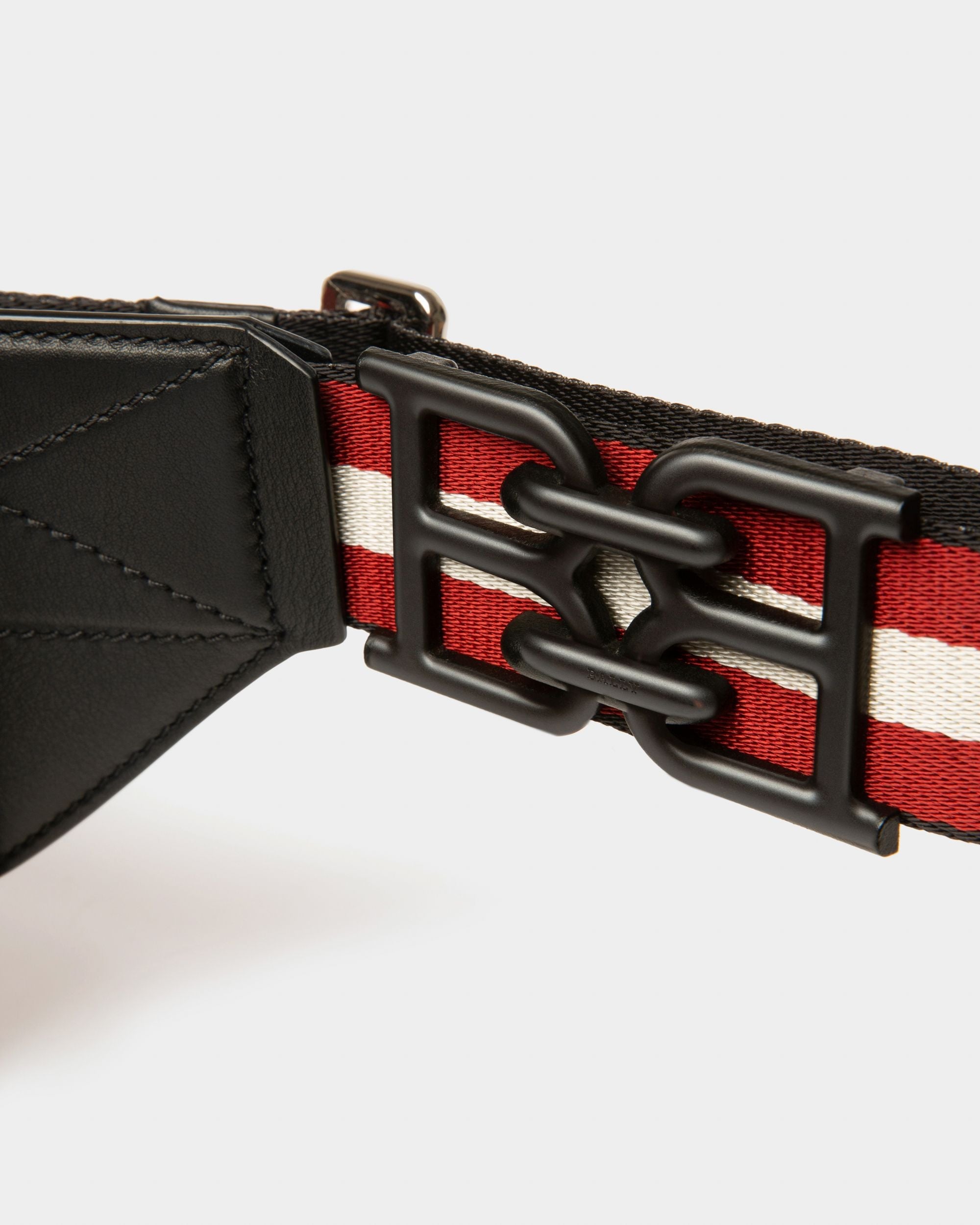 Creed Gürteltasche Aus Schwarzem Nylon Und Leder - Herren - Bally - 05