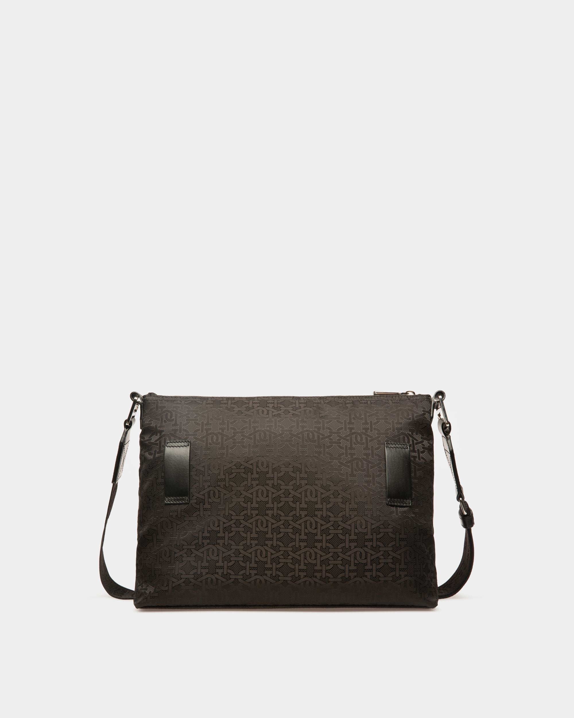 Amosh Dokumententasche Aus Schwarzem Nylon Und Leder - Herren - Bally - 03