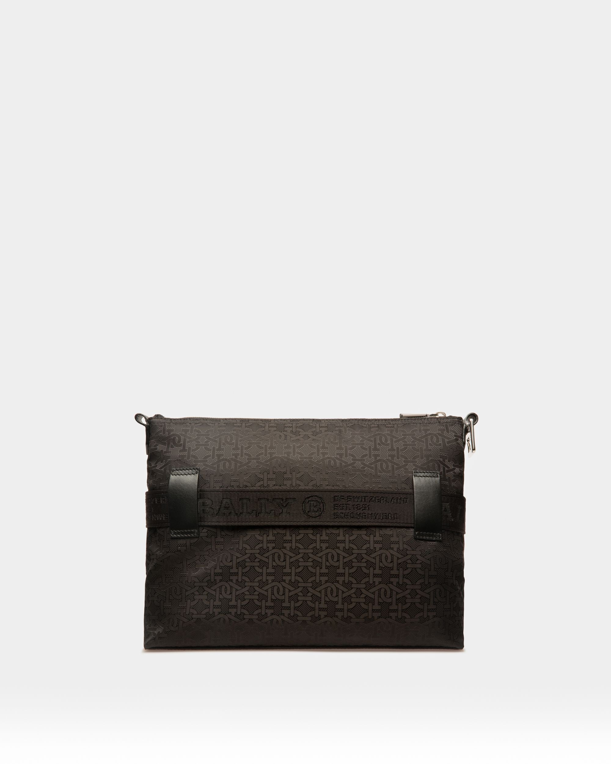 Amosh Dokumententasche Aus Schwarzem Nylon Und Leder - Herren - Bally - 07