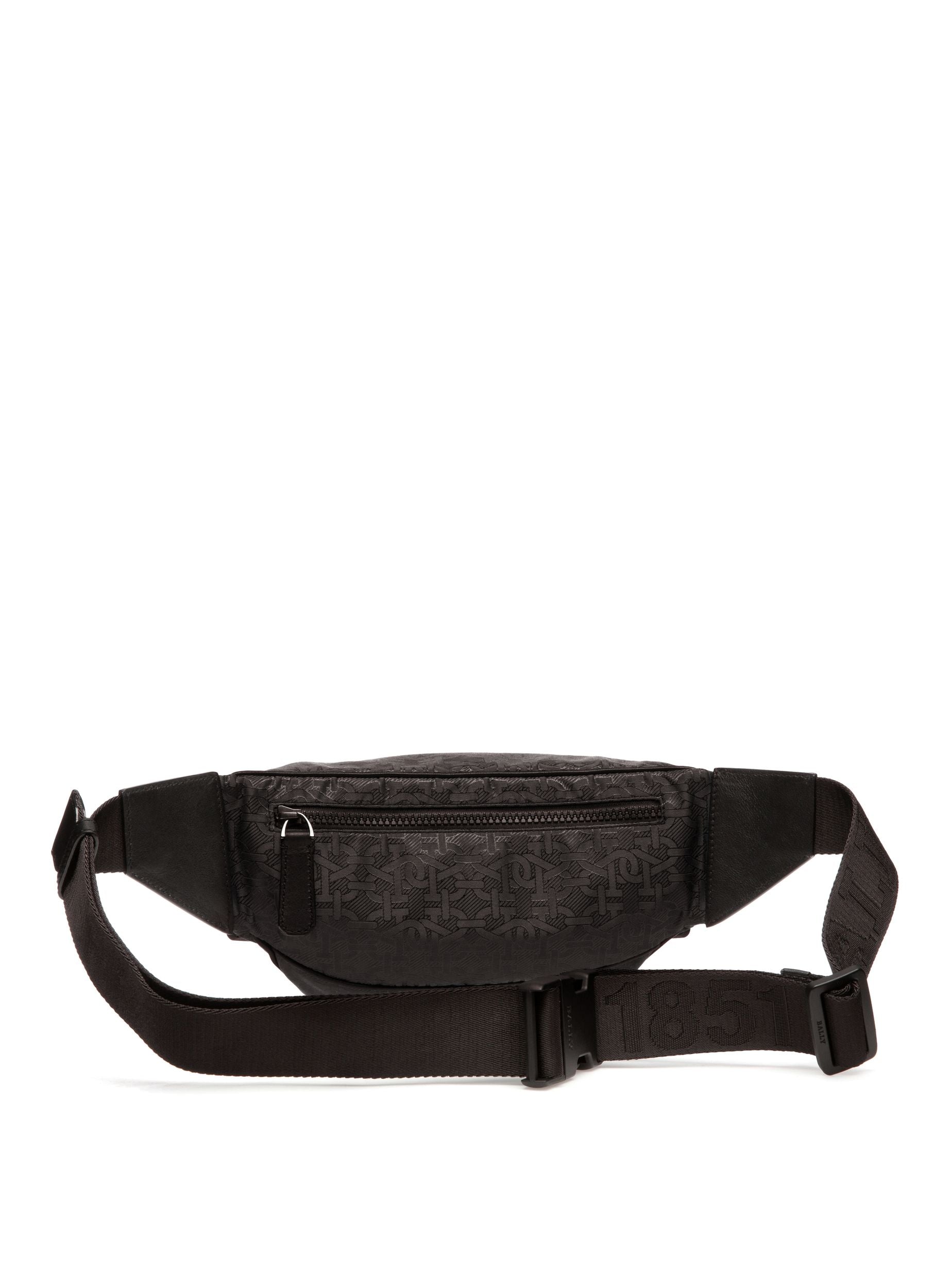 Cornan Gürteltasche Aus Recyceltem Stoff In Schwarz - Herren - Bally - 03
