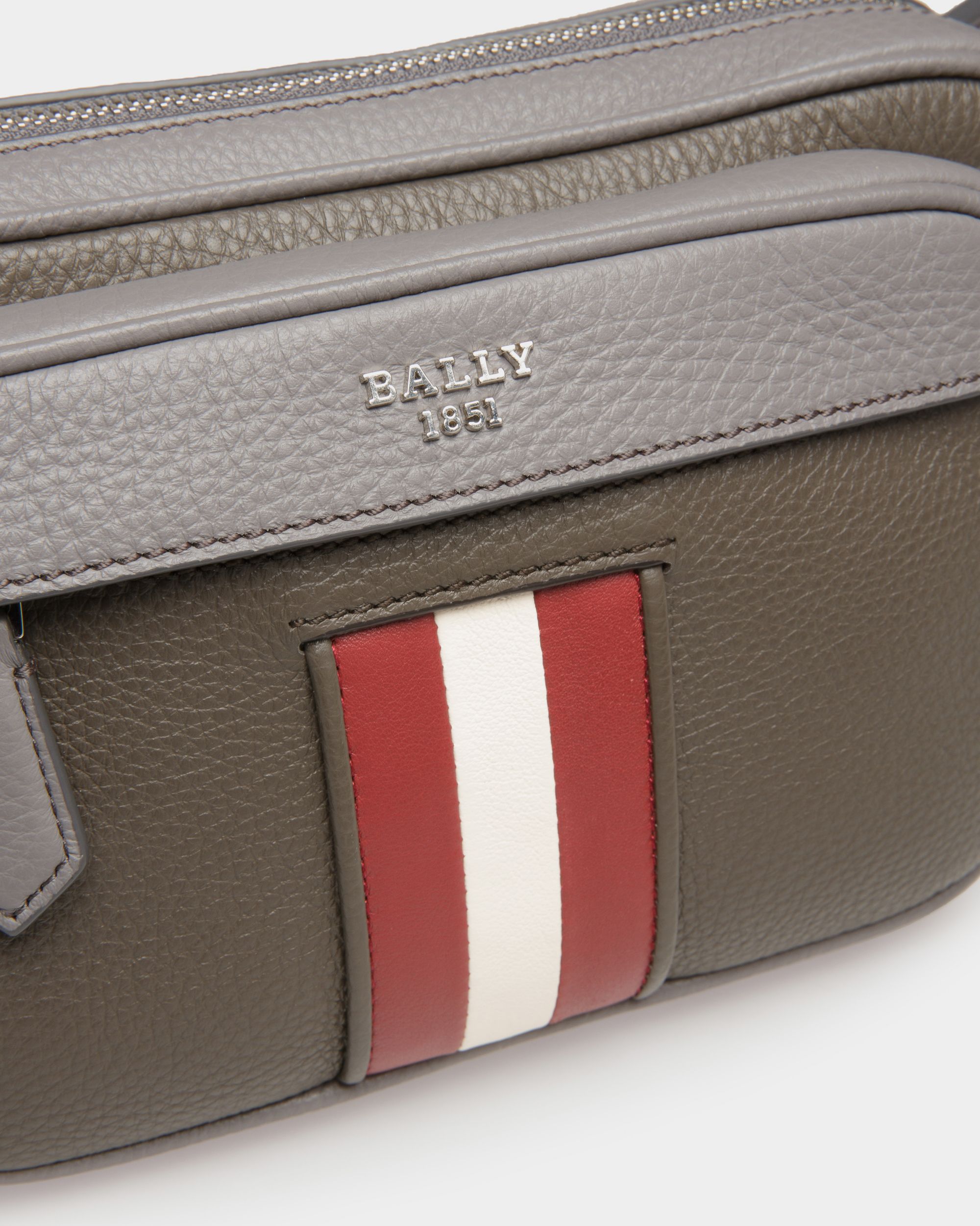 Hilbert Gürteltasche Aus Armeegrünem Leder - Herren - Bally - 02