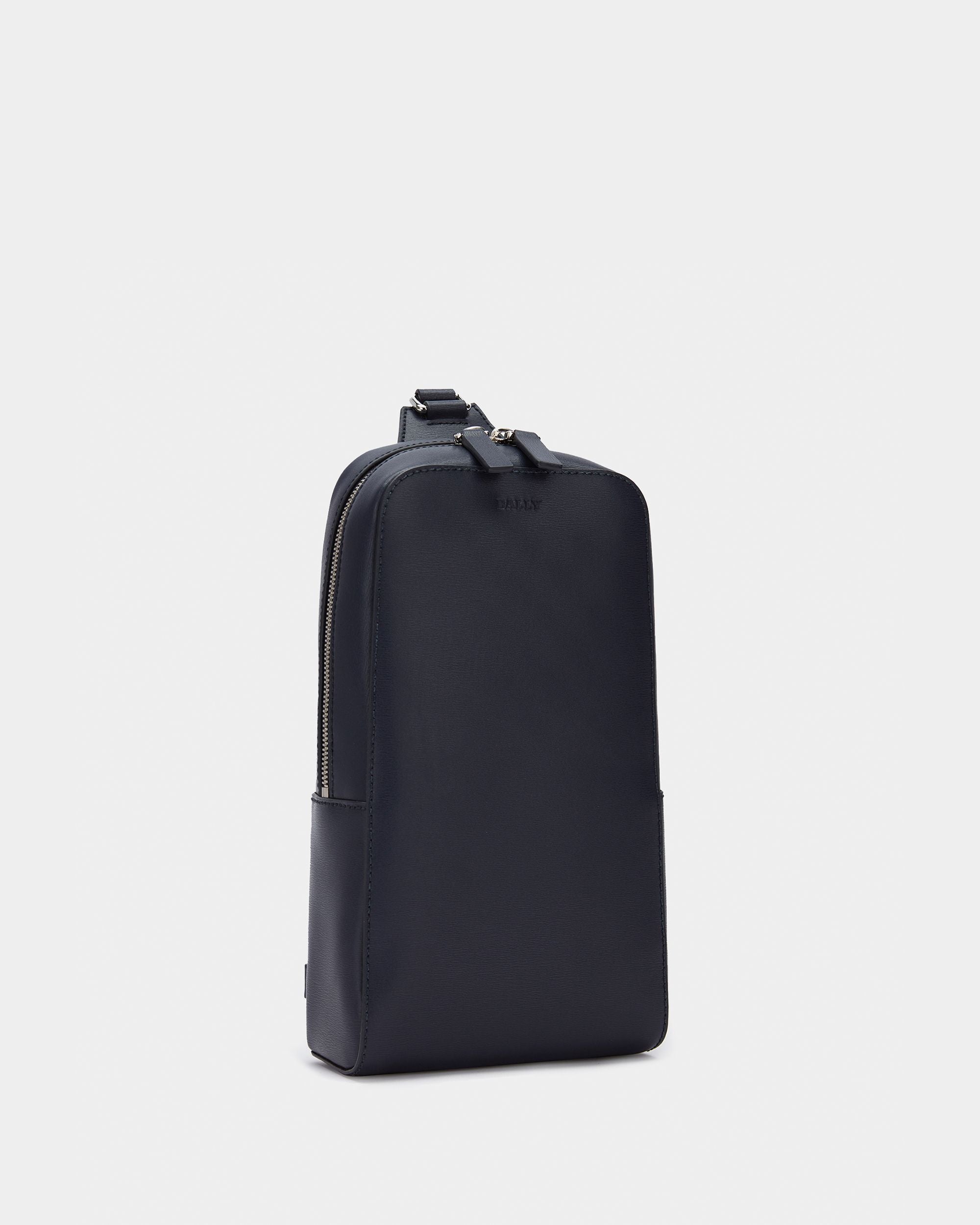 Men's Blue Shoulder Bag - Herren - Bally - 03
