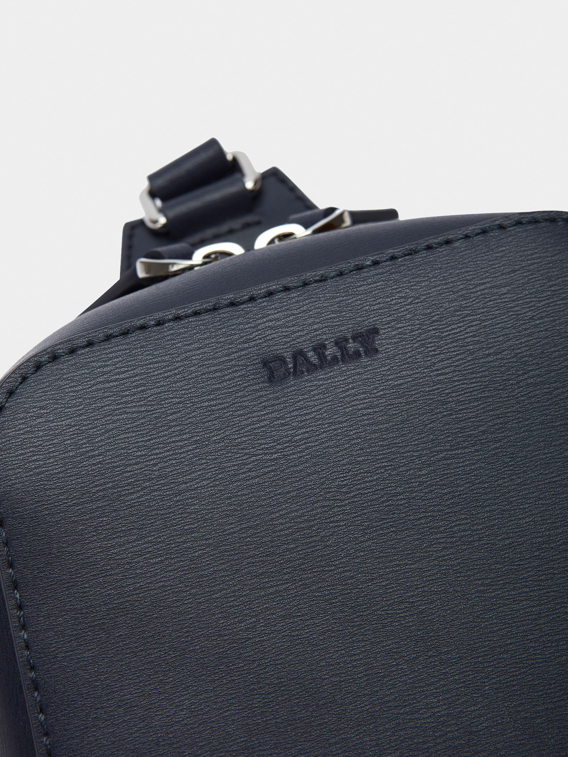 Men's Blue Shoulder Bag - Herren - Bally - 05