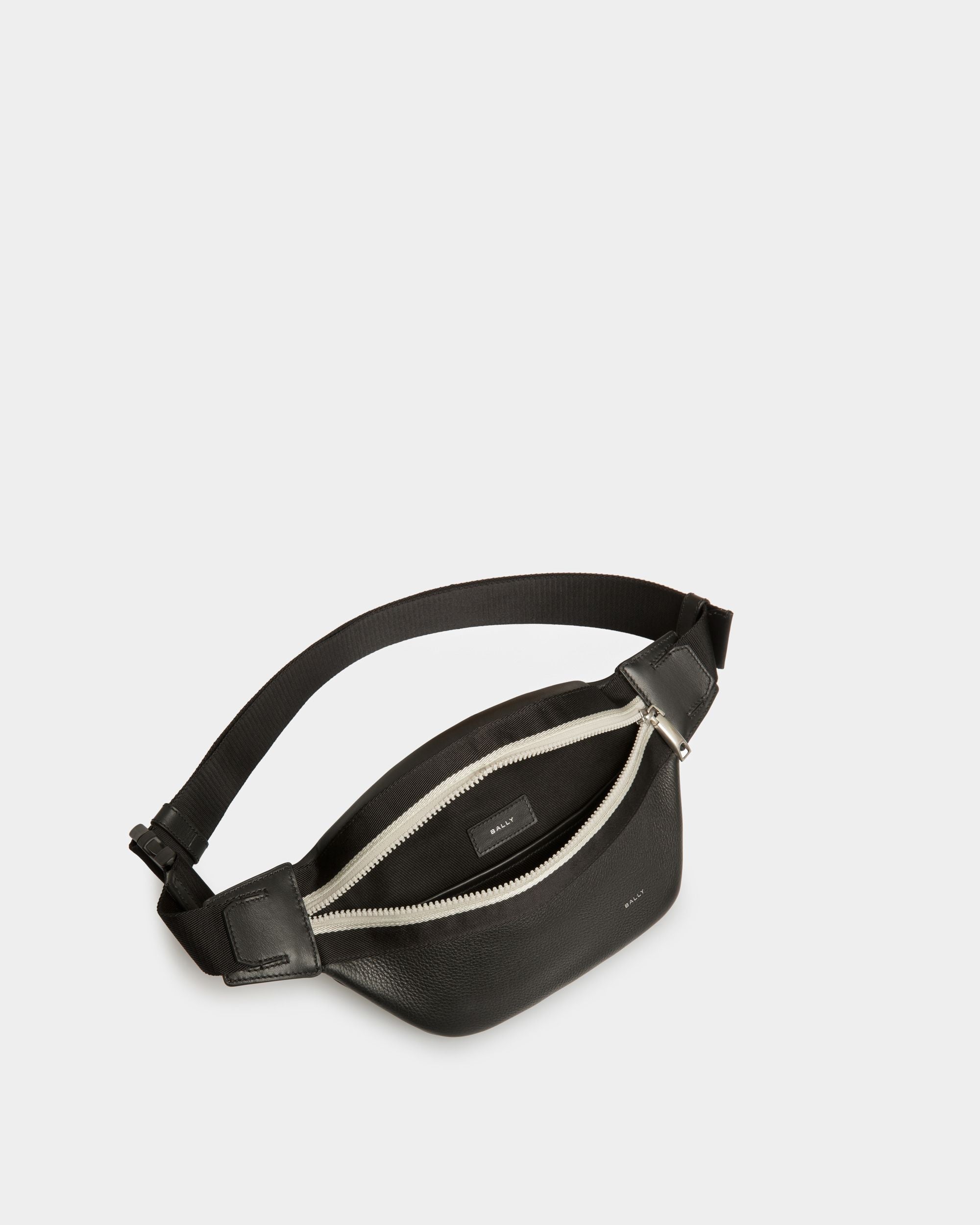 Ribbon Gürteltasche Aus Leder In Schwarz - Herren - Bally - 04