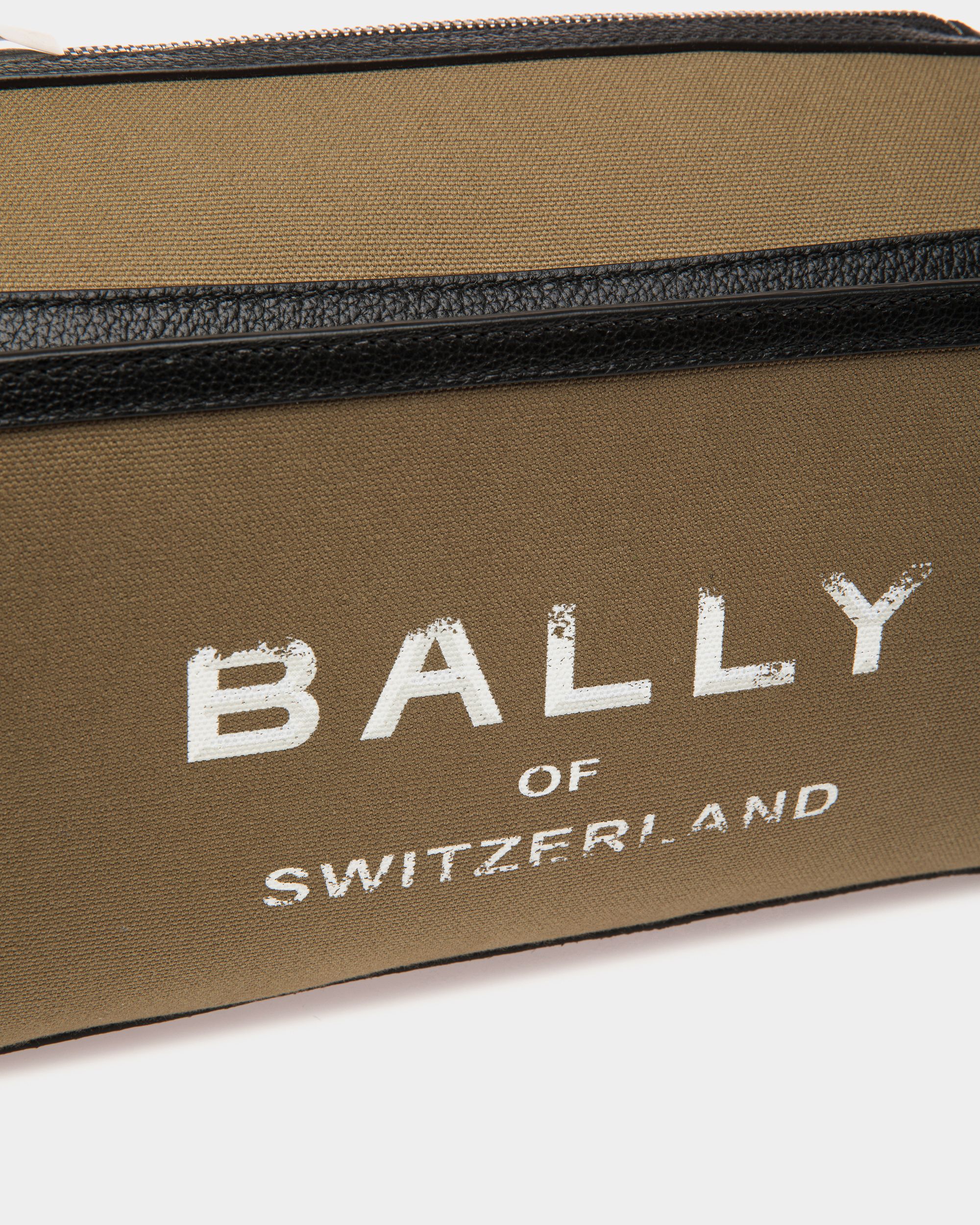 Arkle Gürteltasche Aus Grünem Canvas - Herren - Bally - 05