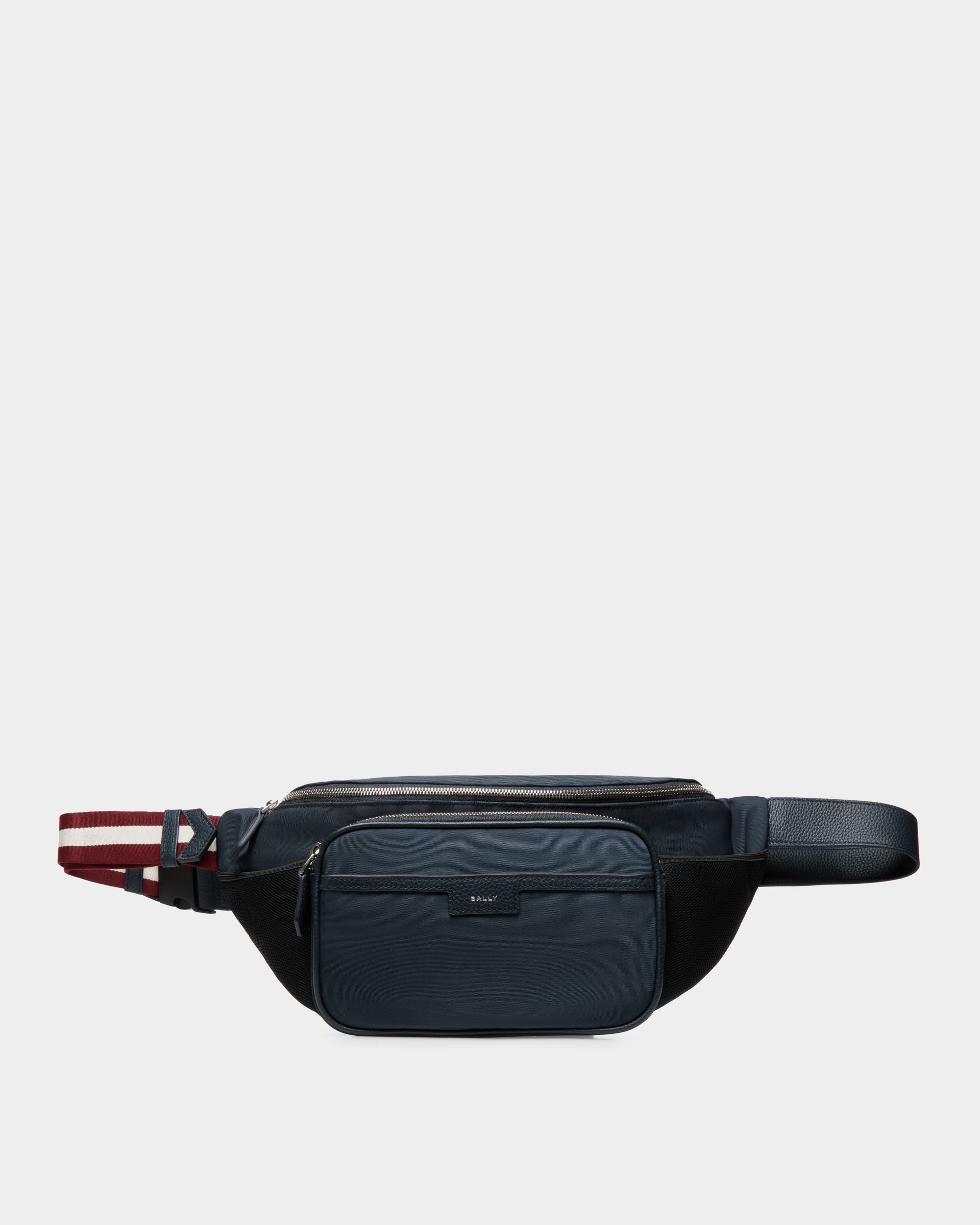 Code Gürteltasche Aus Nylon In Navy Blue - Herren - Bally - 01