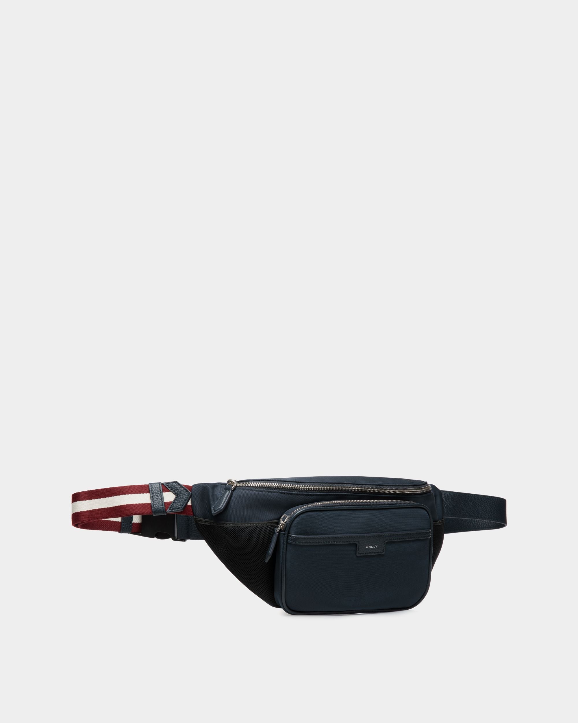 Code Gürteltasche Aus Nylon In Navy Blue - Herren - Bally - 03