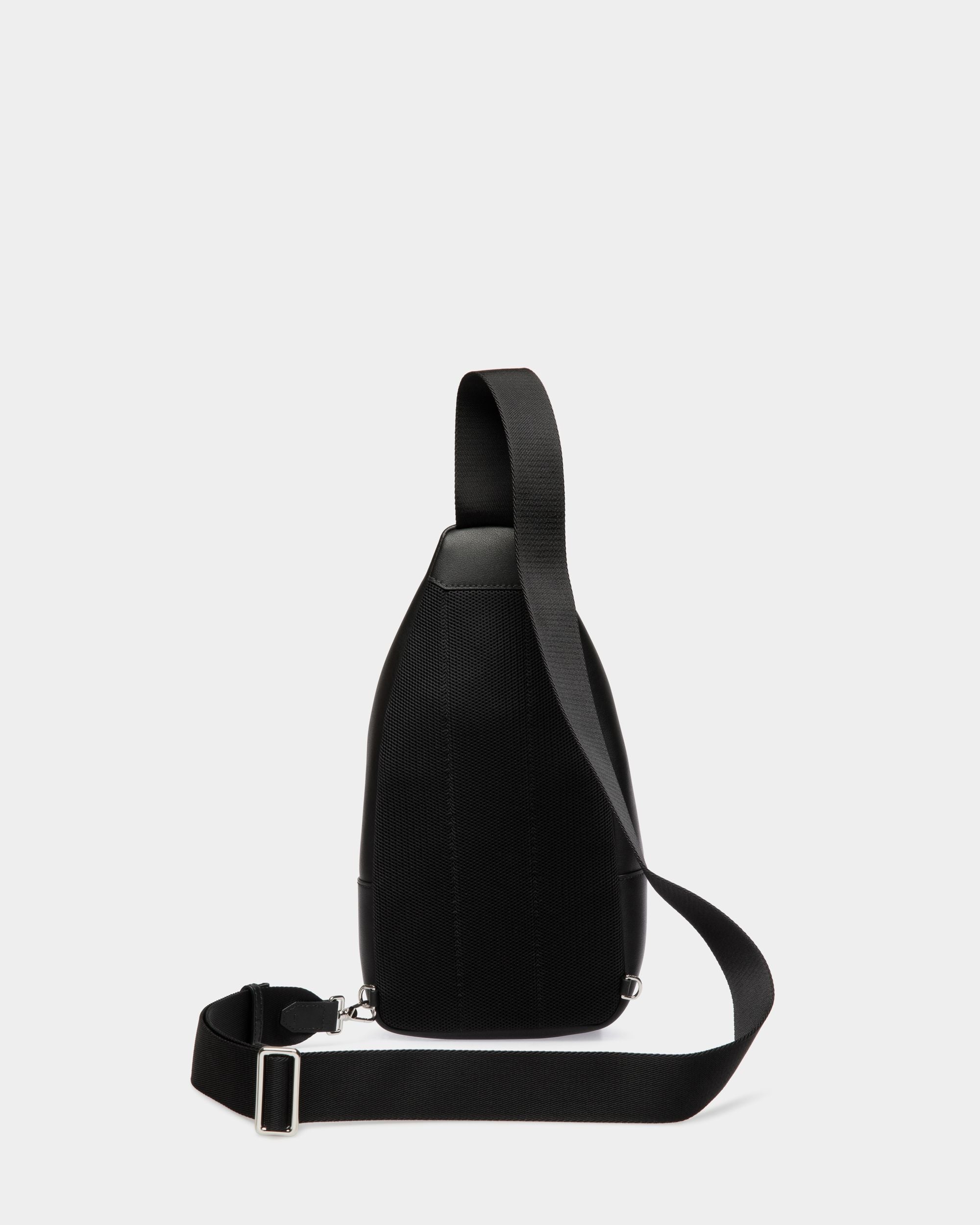 Shoulder Bag In Black Leather - Herren - Bally - 02