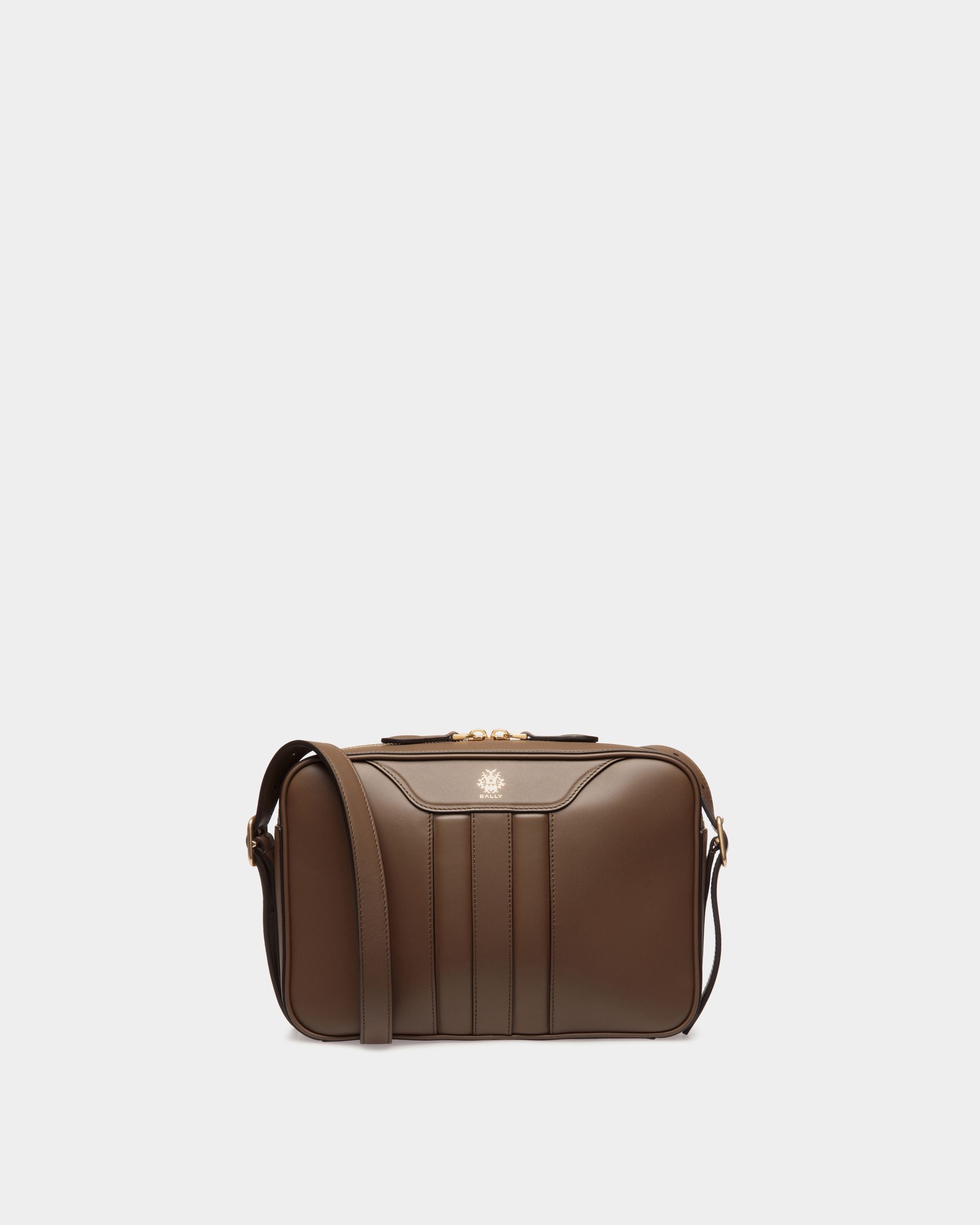 Beckett Umhängetasche Aus Leder In Marron Glacé - Herren - Bally - 01