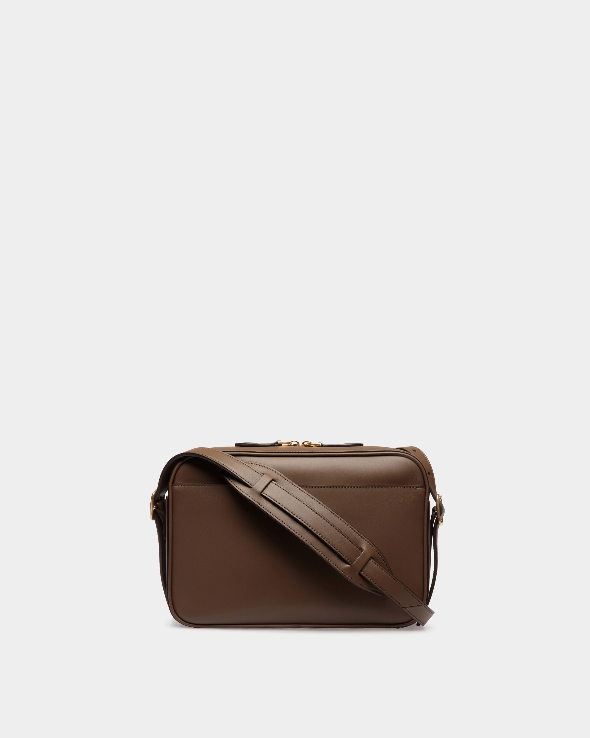 Beckett Umhängetasche Aus Leder In Marron Glacé - Herren - Bally - 02