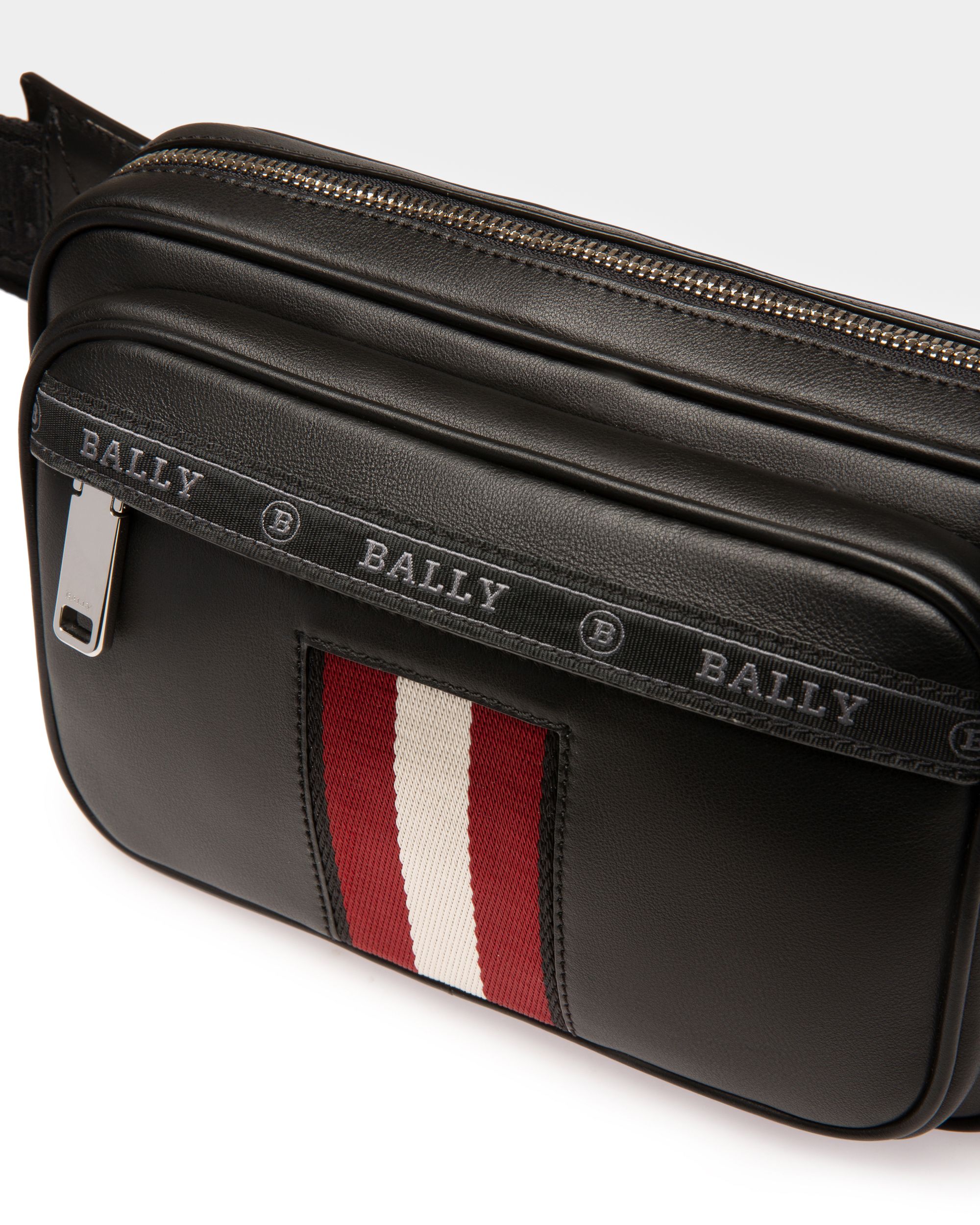 Hilbert Gürteltasche Aus Schwarzem Leder - Herren - Bally - 05
