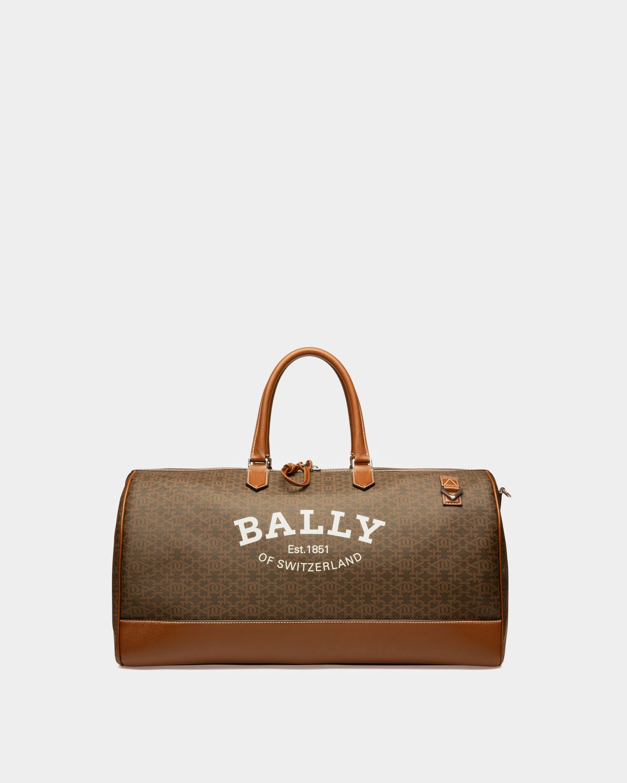 Caius Weekender-Tasche Aus Braunem Tpu - Herren - Bally - 01