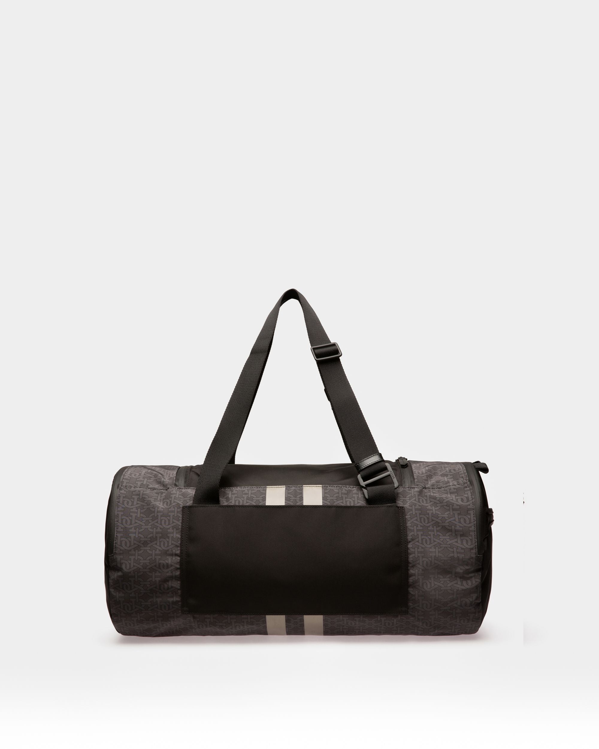 Bally Escape Duffle Bag Aus Braunem Und Schwarzem Nylon Und Textil - Herren - Bally - 02