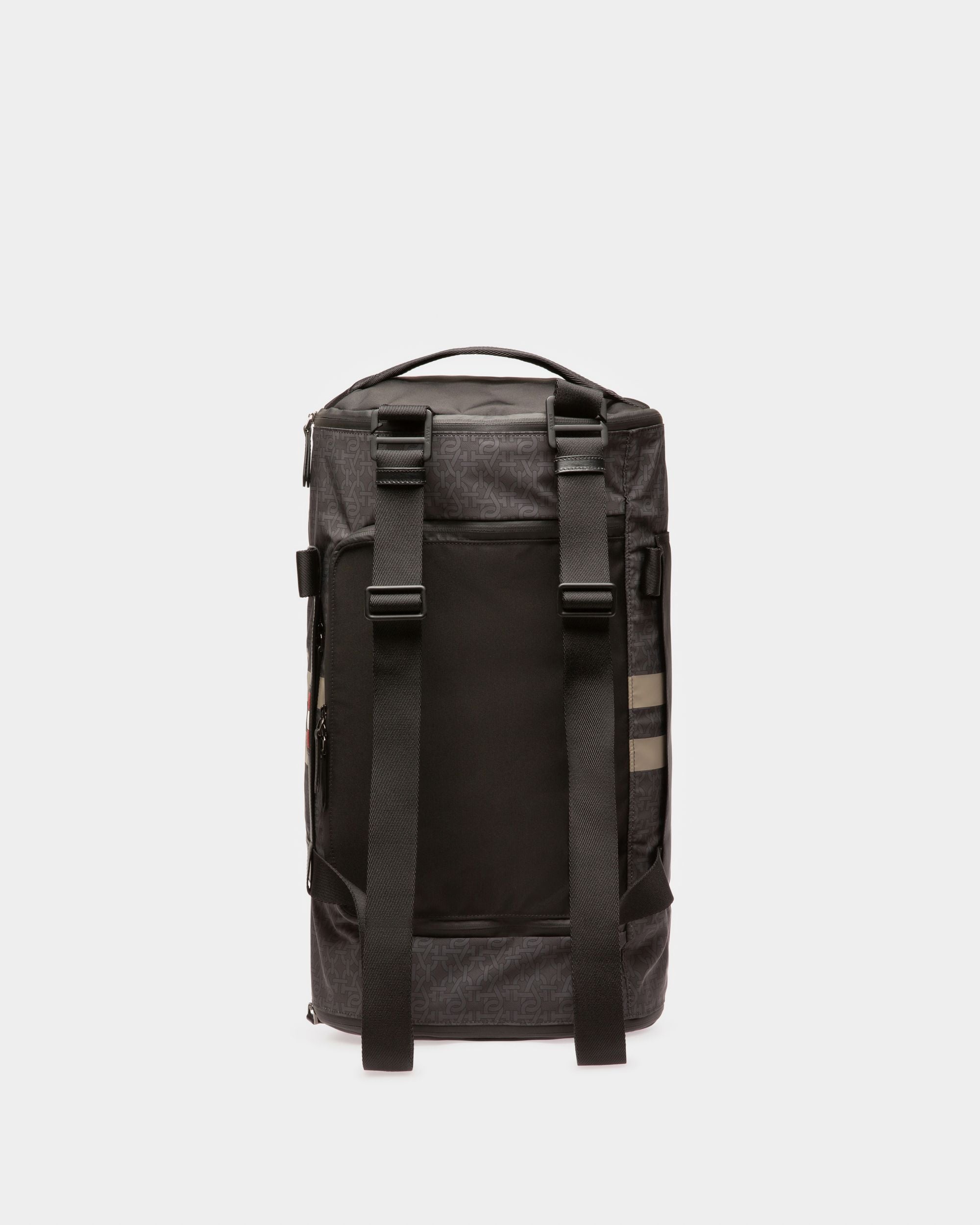 Bally Escape Duffle Bag Aus Braunem Und Schwarzem Nylon Und Textil - Herren - Bally - 06